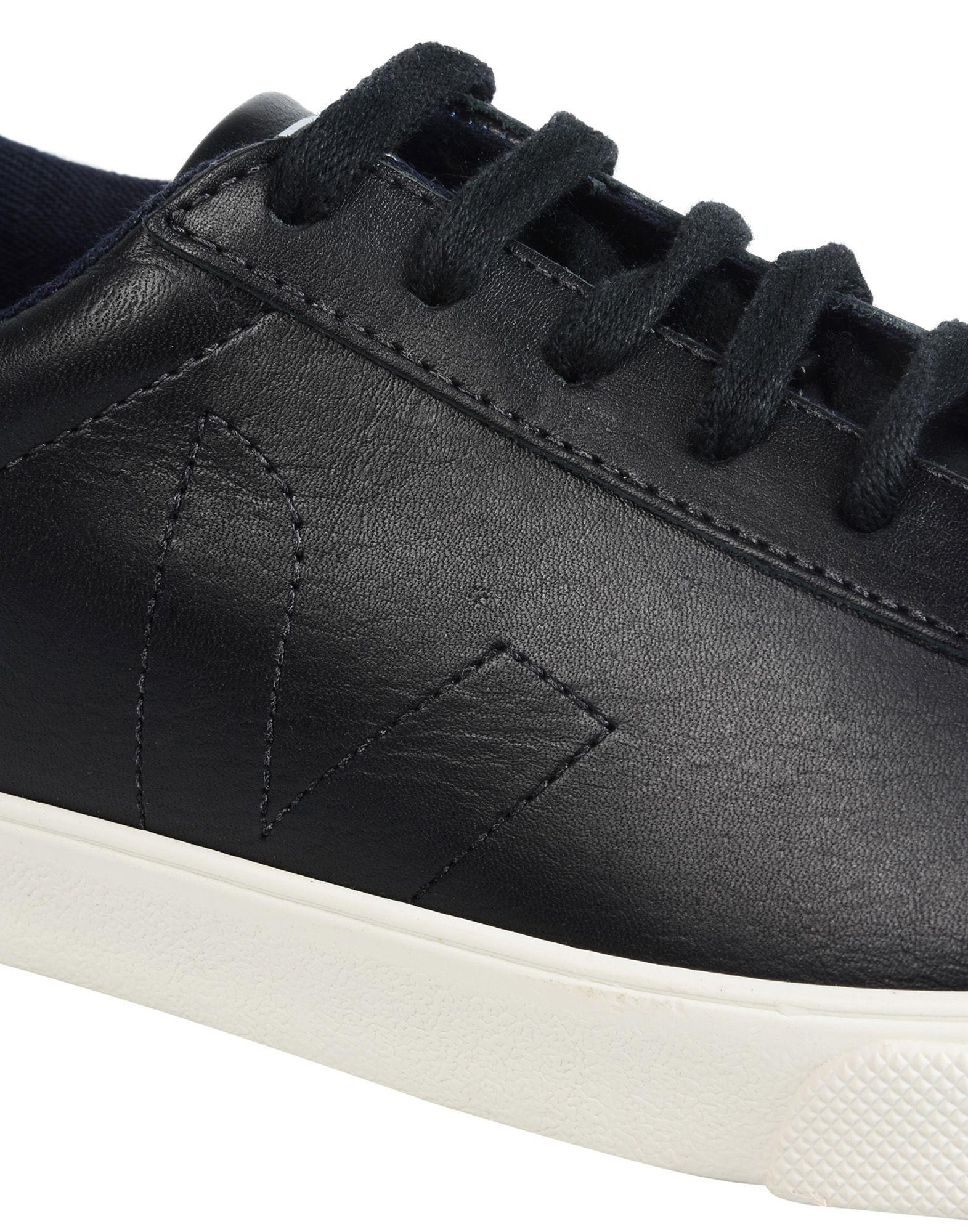 veja women's black sneakers