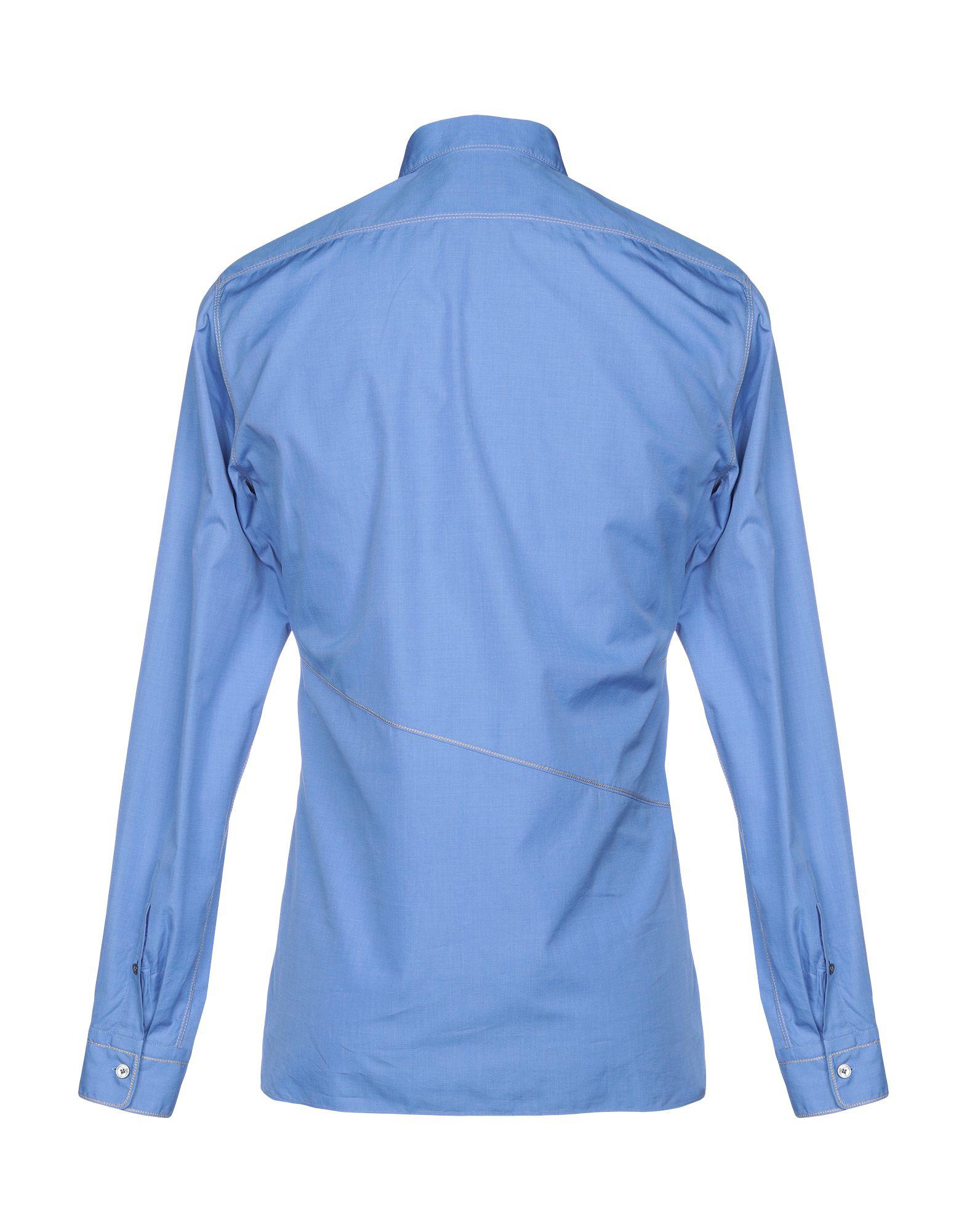 Lanvin Shirt in Blue for Men - Lyst
