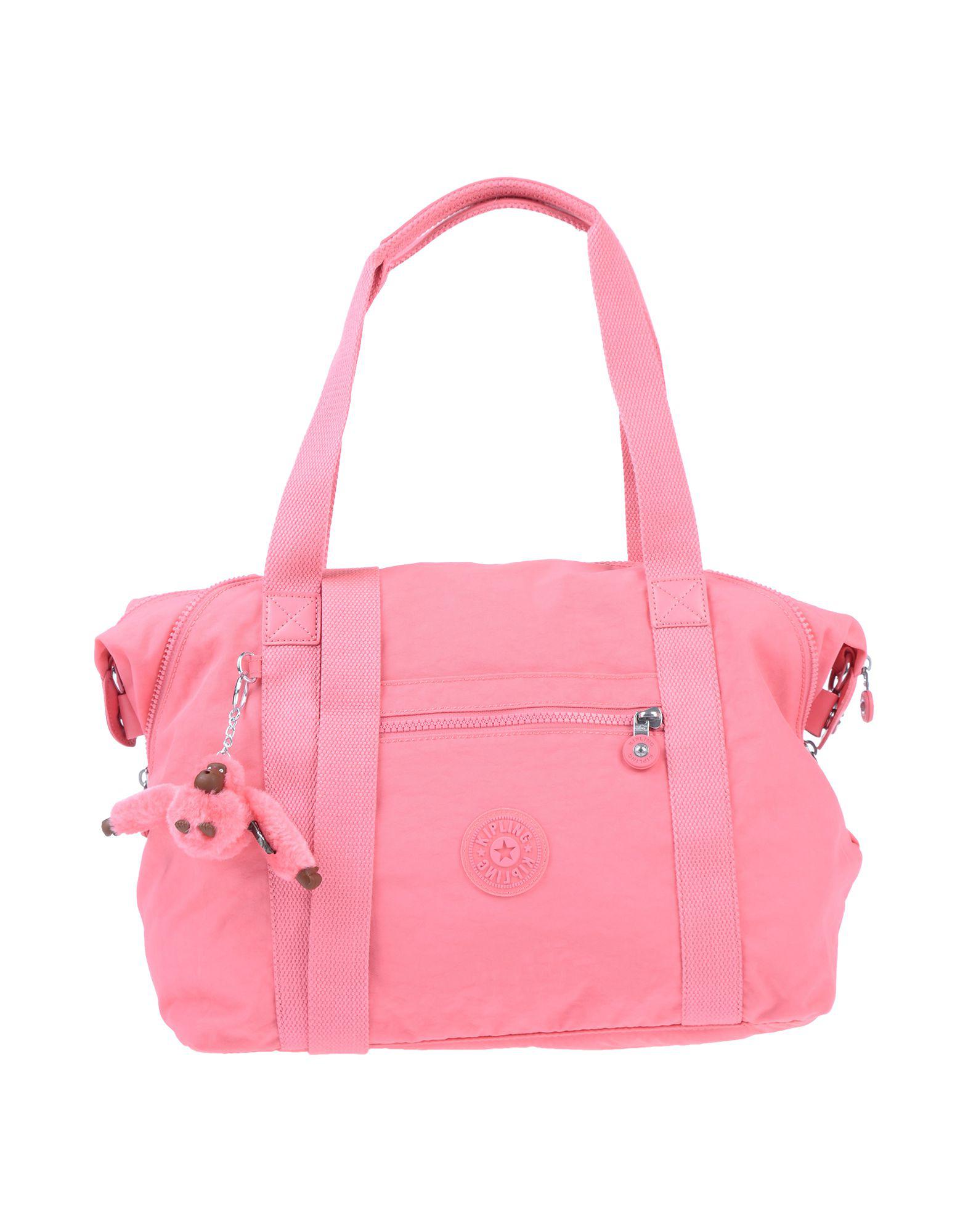 Kipling Canvas Handbag in Pink Lyst