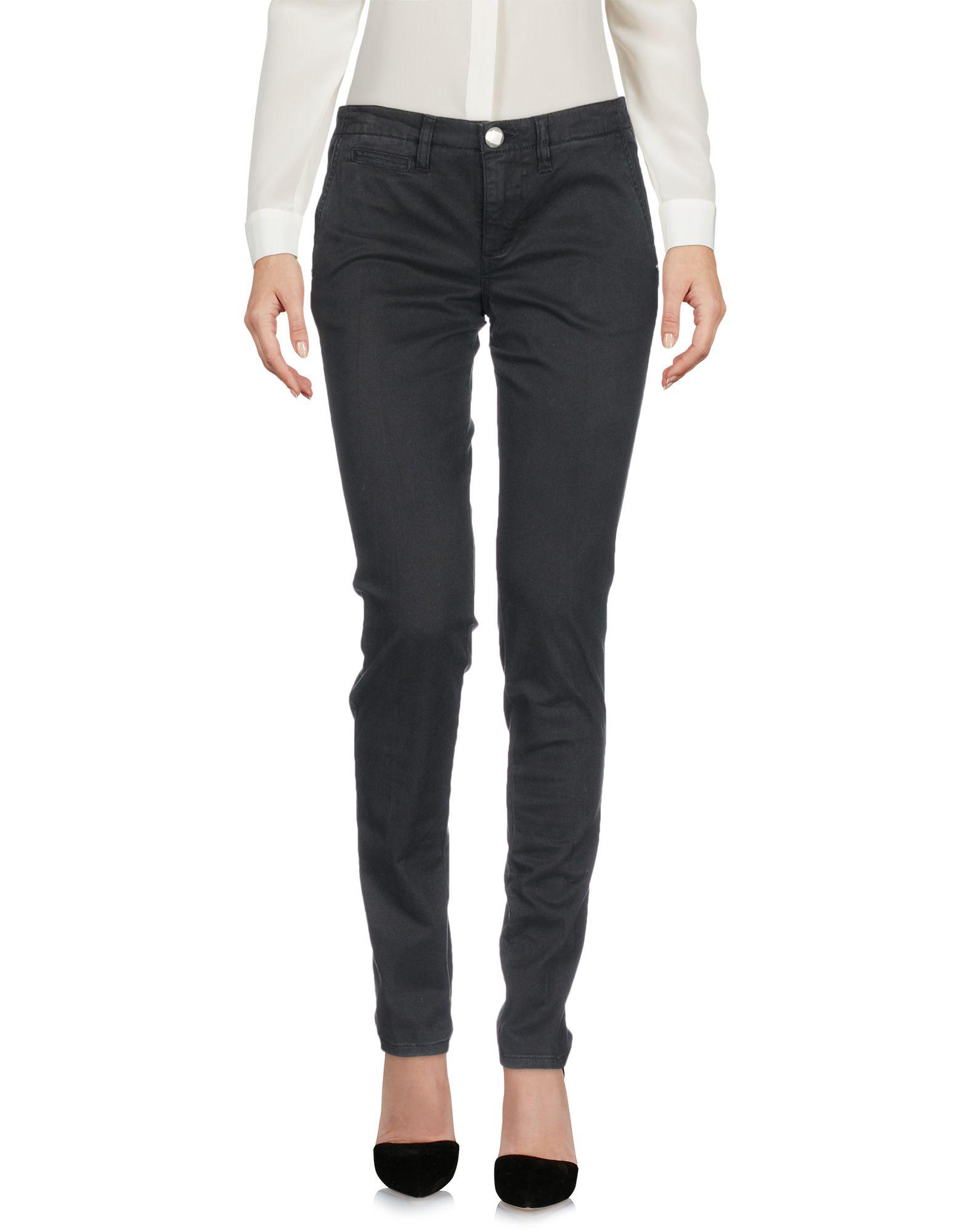 Guess Leather Casual Trouser in Black