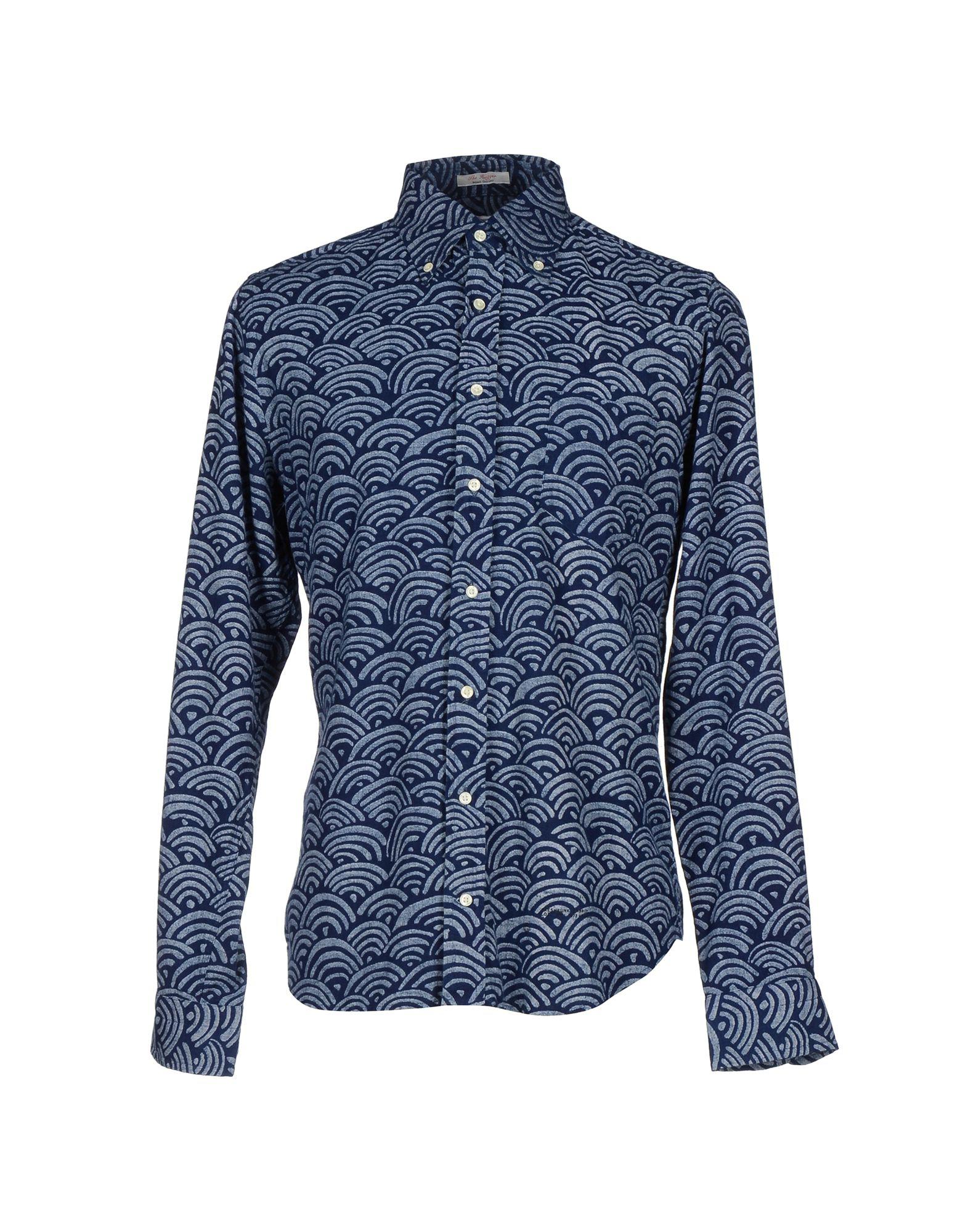 Gant Rugger Cotton Shirt in Dark Blue (Blue) for Men - Lyst
