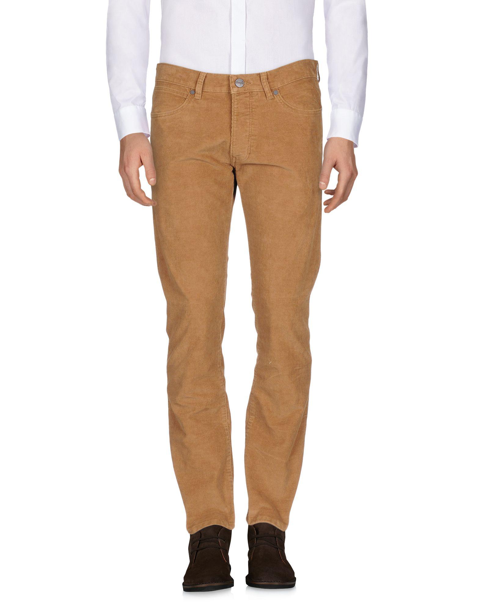 Wrangler Velvet Casual Pants in Brown for Men - Lyst