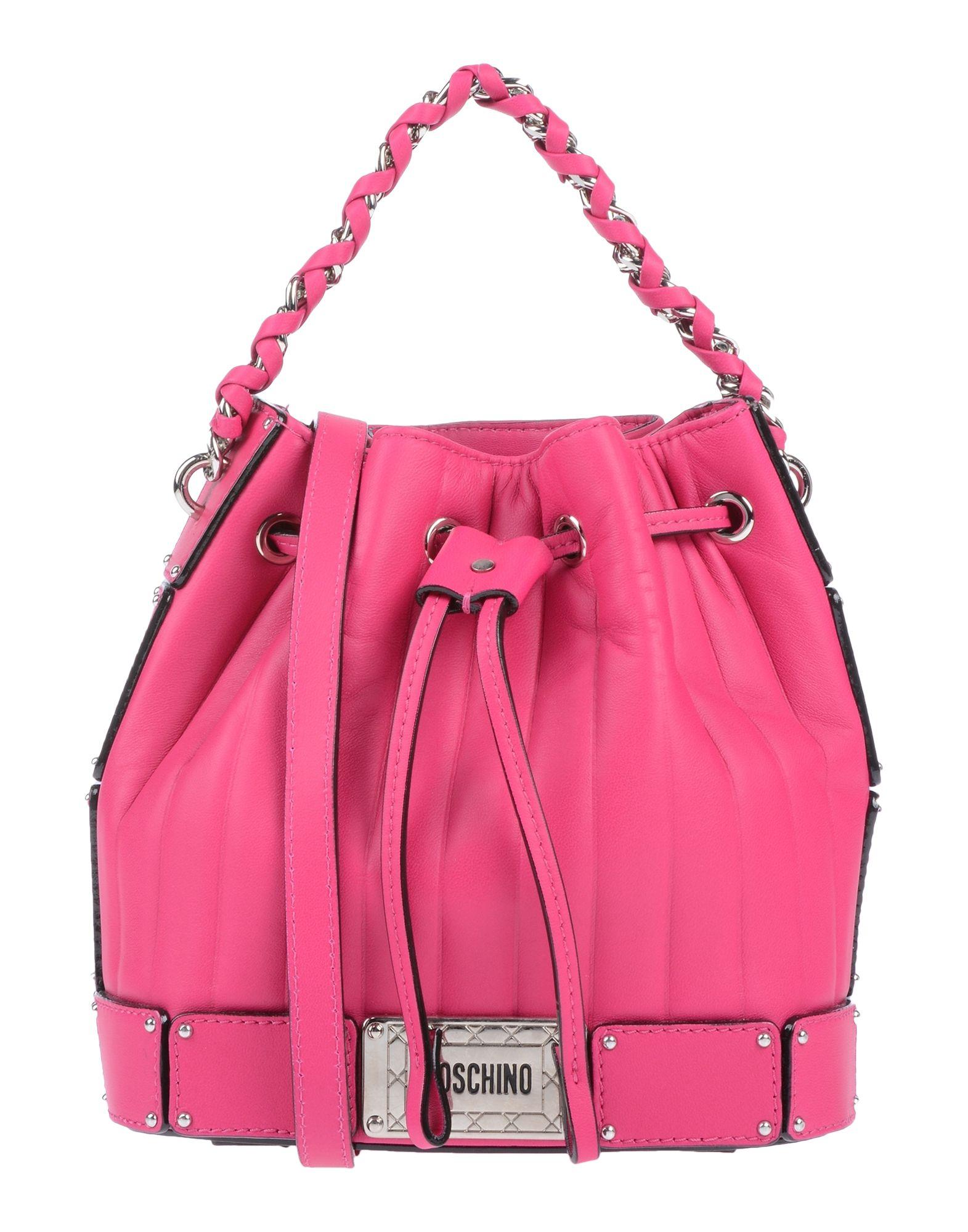 moschino changing bag pink