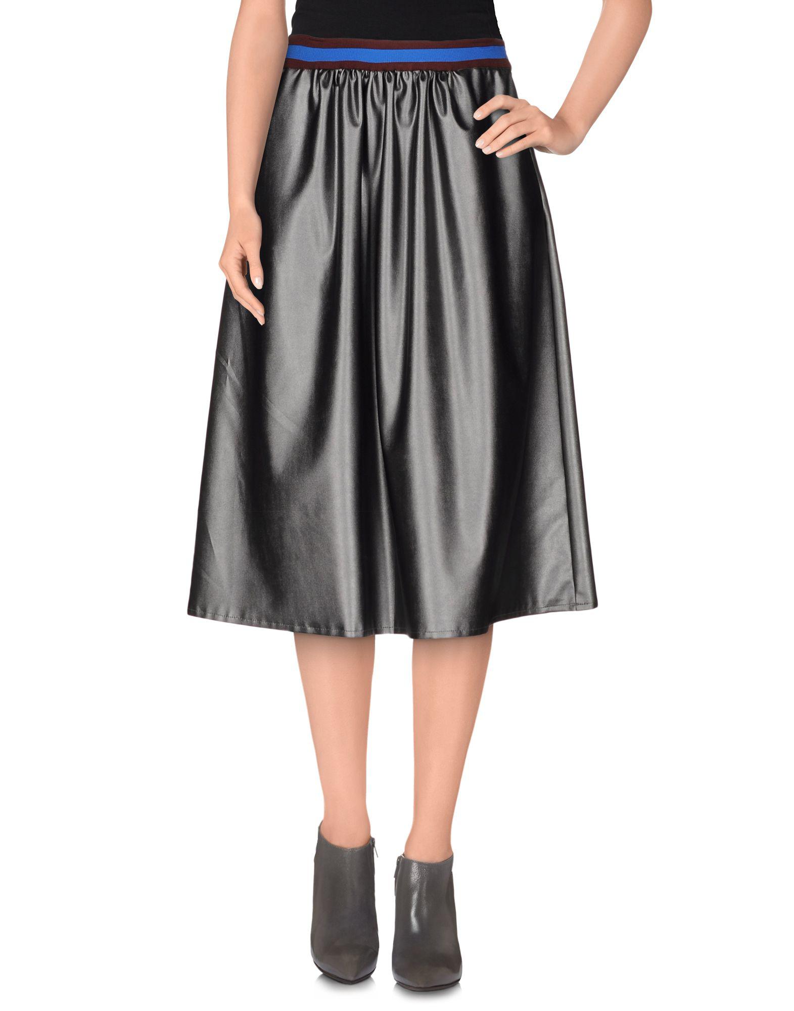 Lyst - Jucca 3/4 Length Skirt in Gray