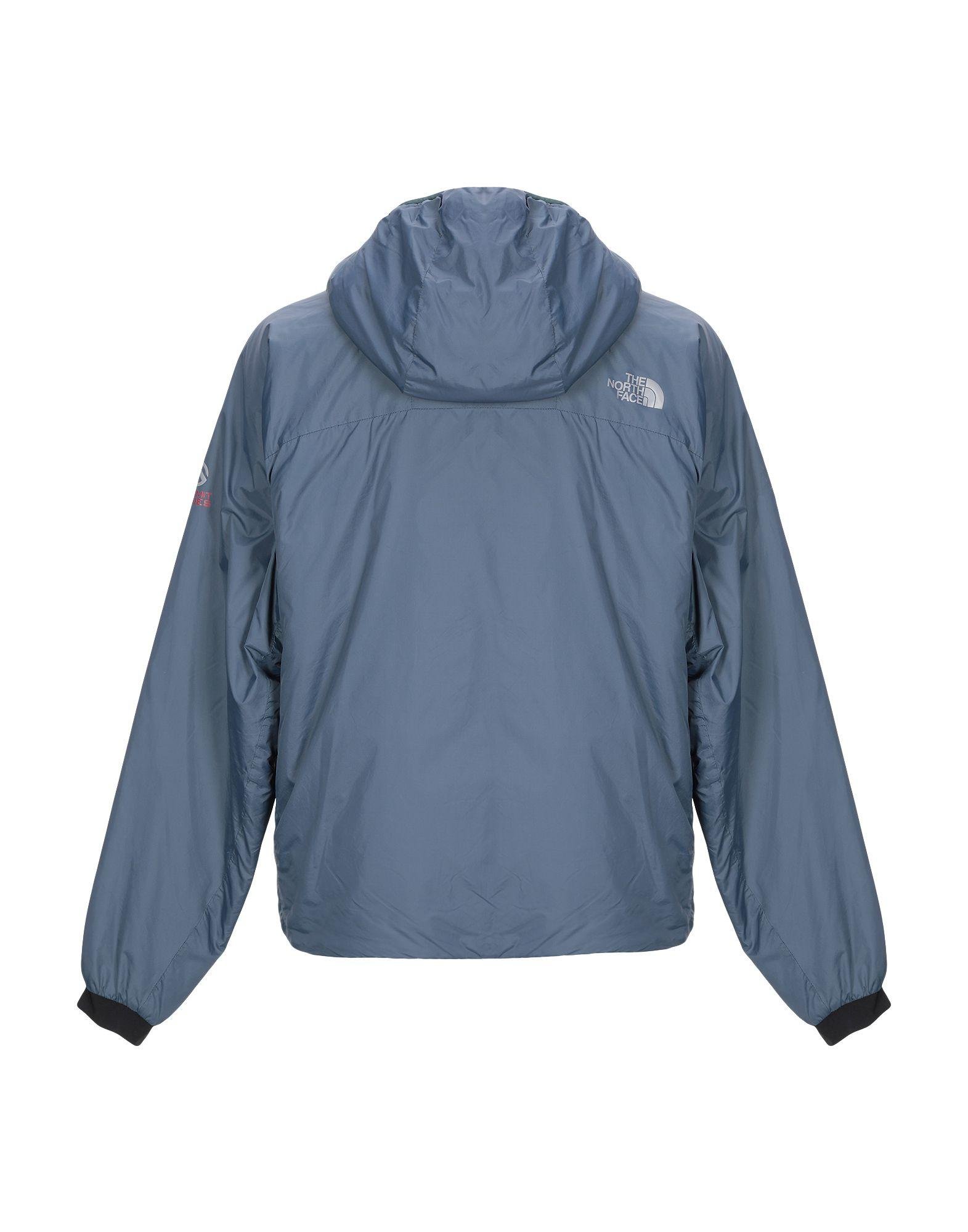 blue the north face jacket