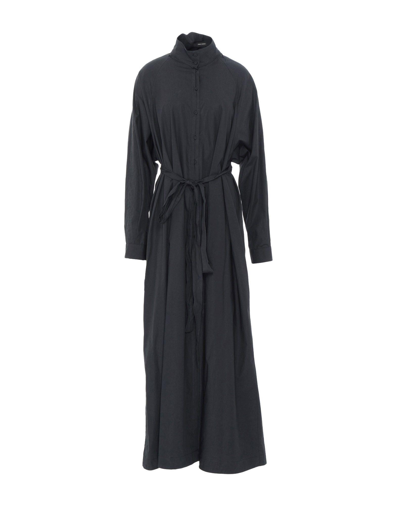Isabel Benenato Cotton Long Dress in Black - Lyst