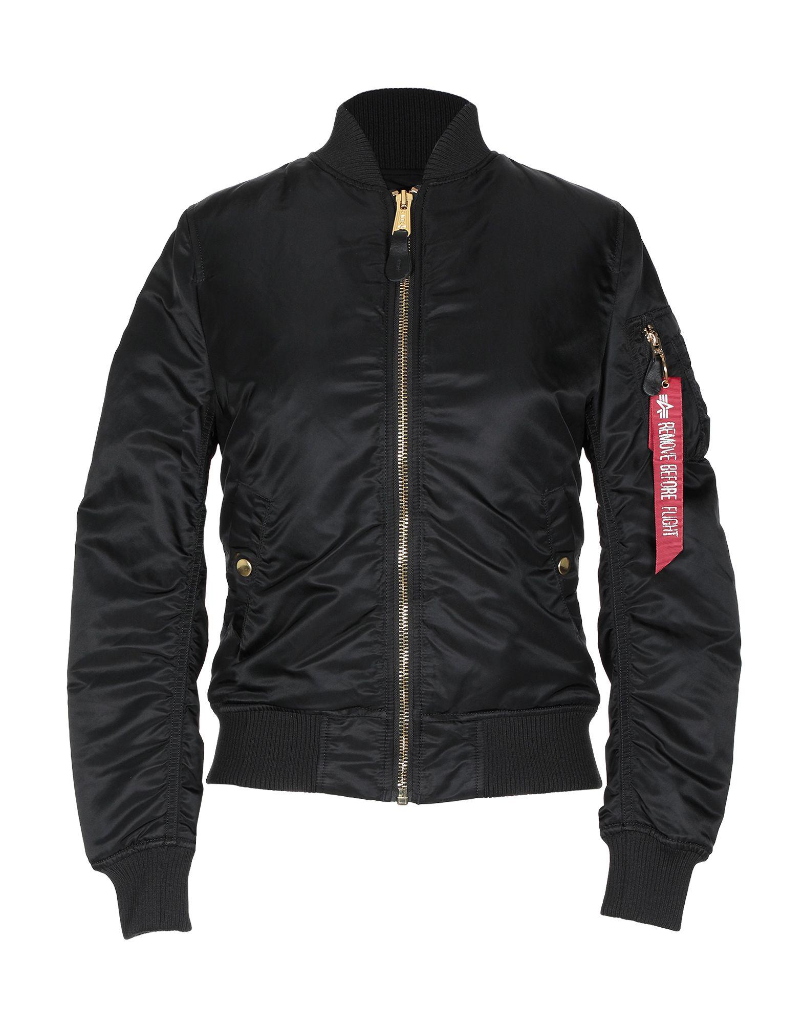 Alpha Industries Jacket in Black - Lyst