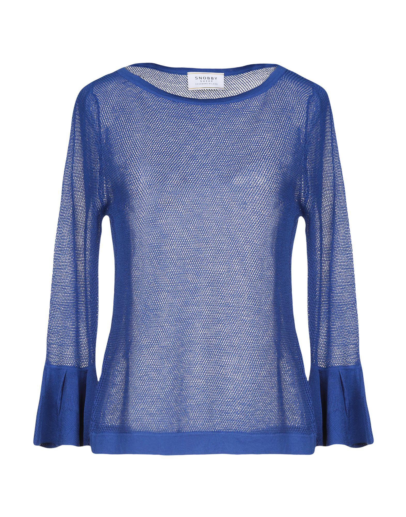 light blue sheep sweater
