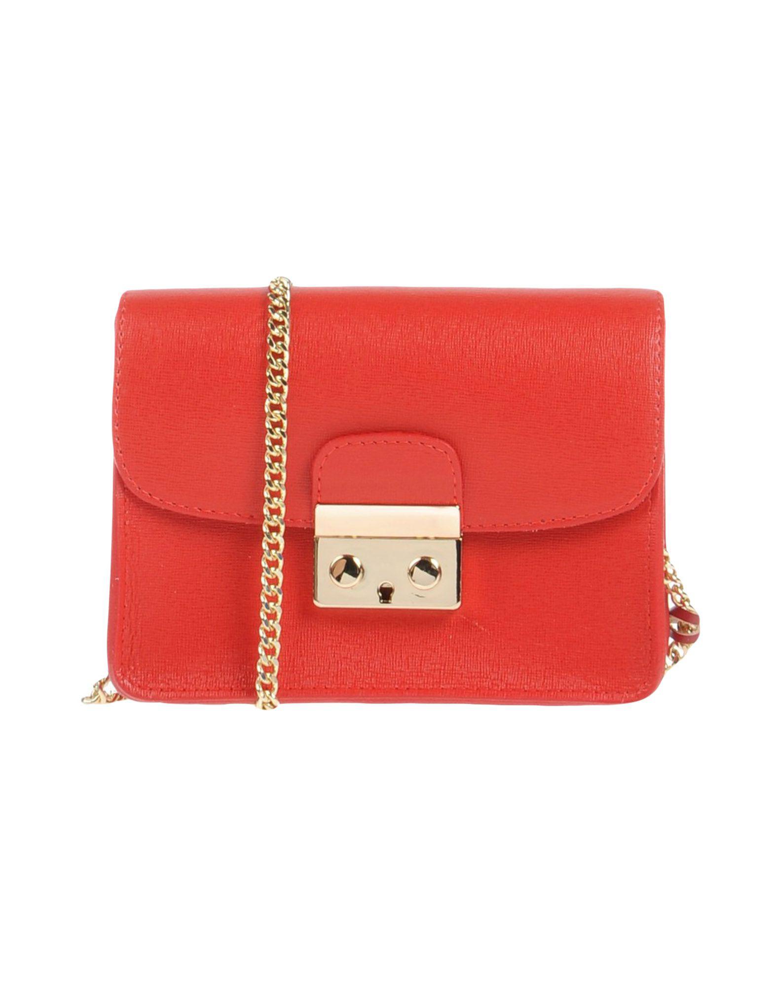 Lyst Giada Pelle Cross Body Bag In Red Gallery