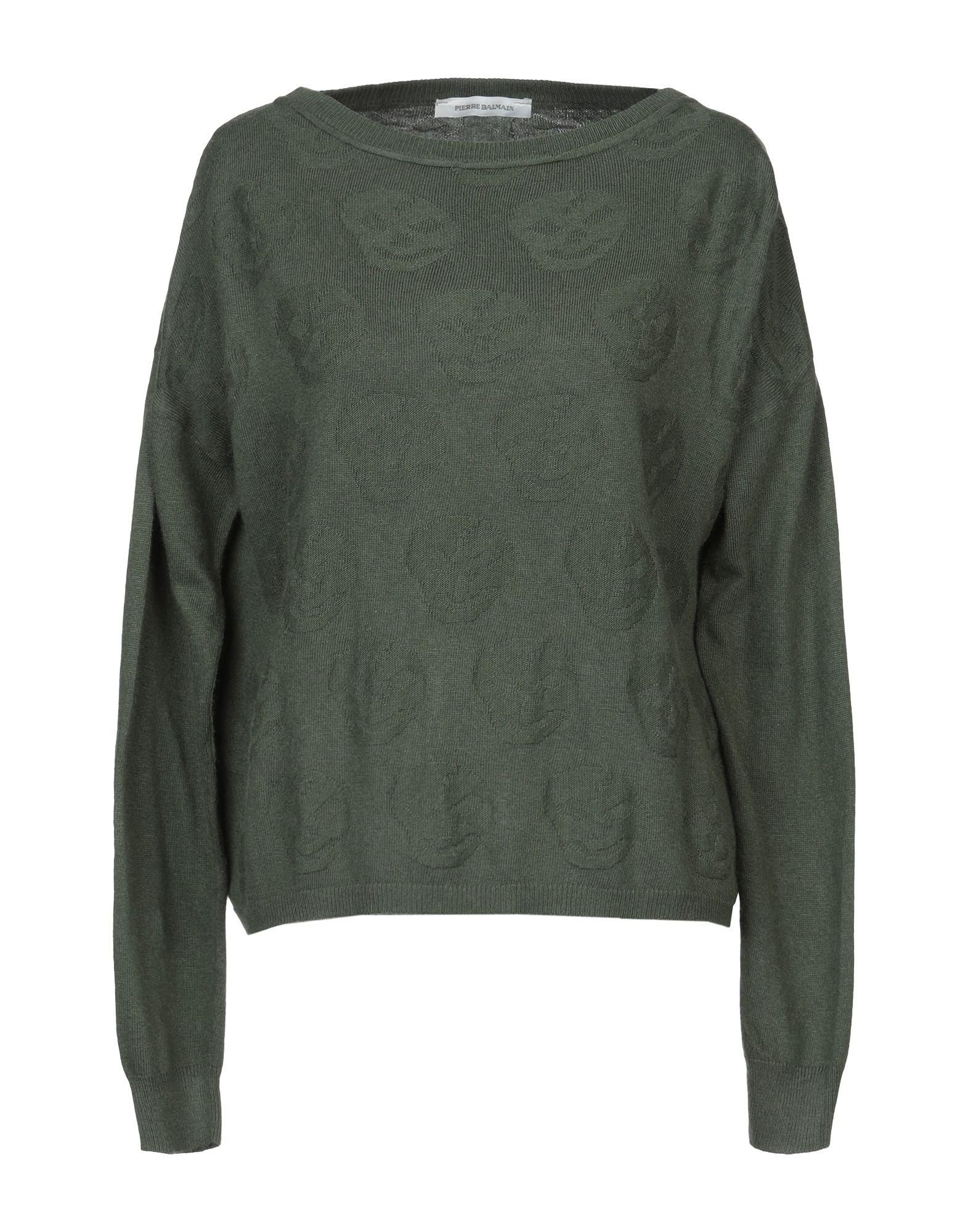 Balmain Synthetic Jumper in Military Green (Green) - Lyst