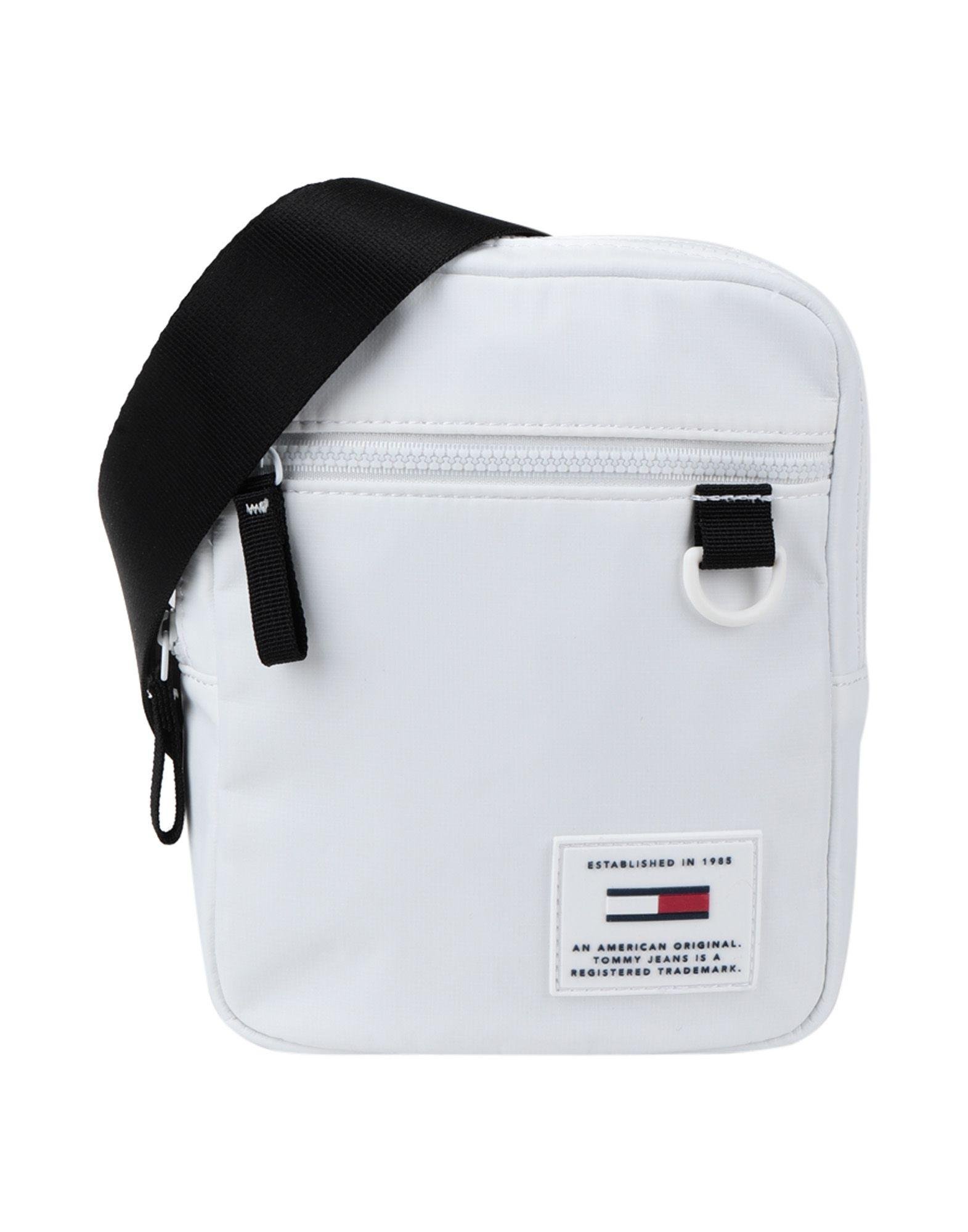 white crossover body bag