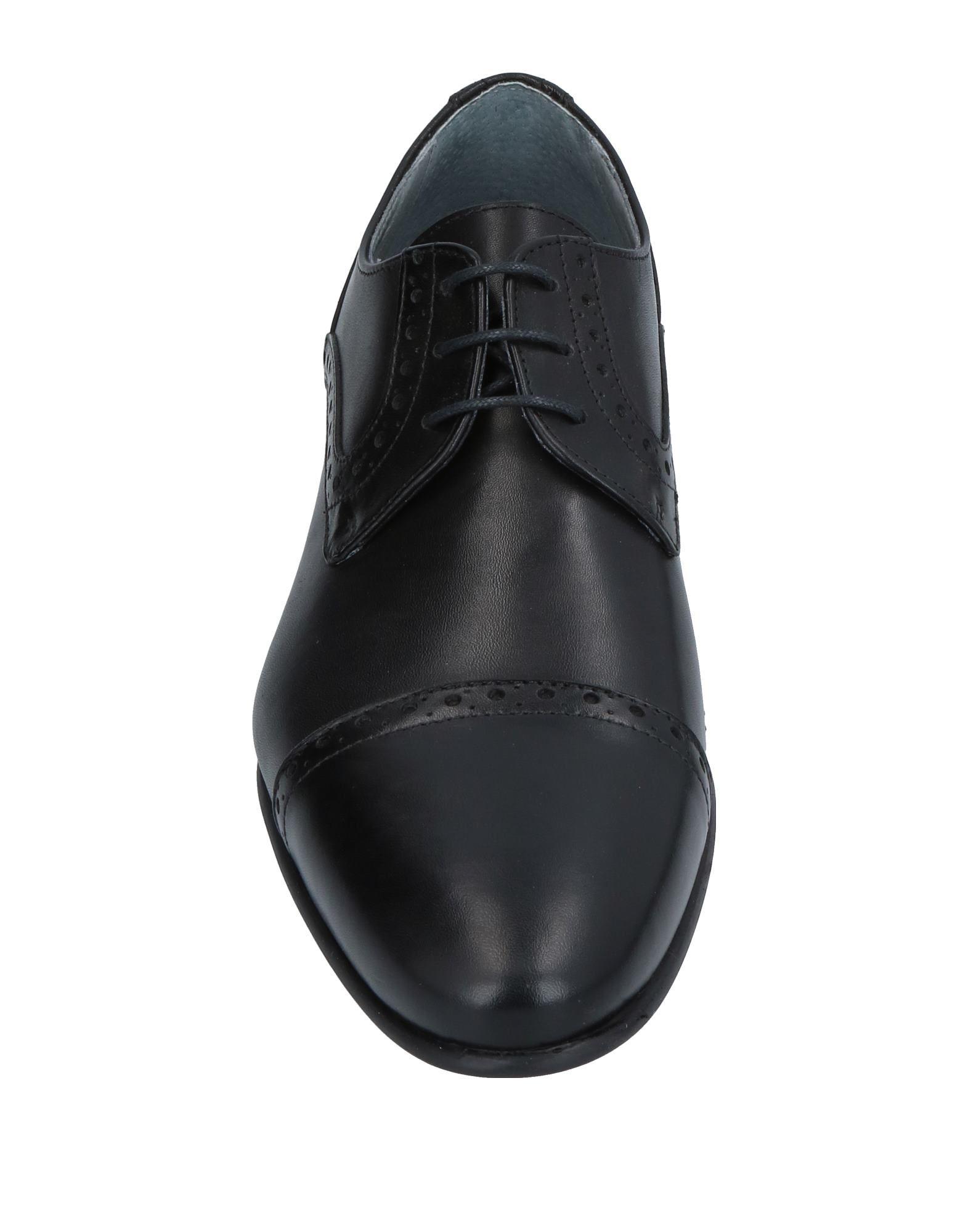 Fabiano Ricci Leather Lace-up Shoe in Black for Men - Lyst