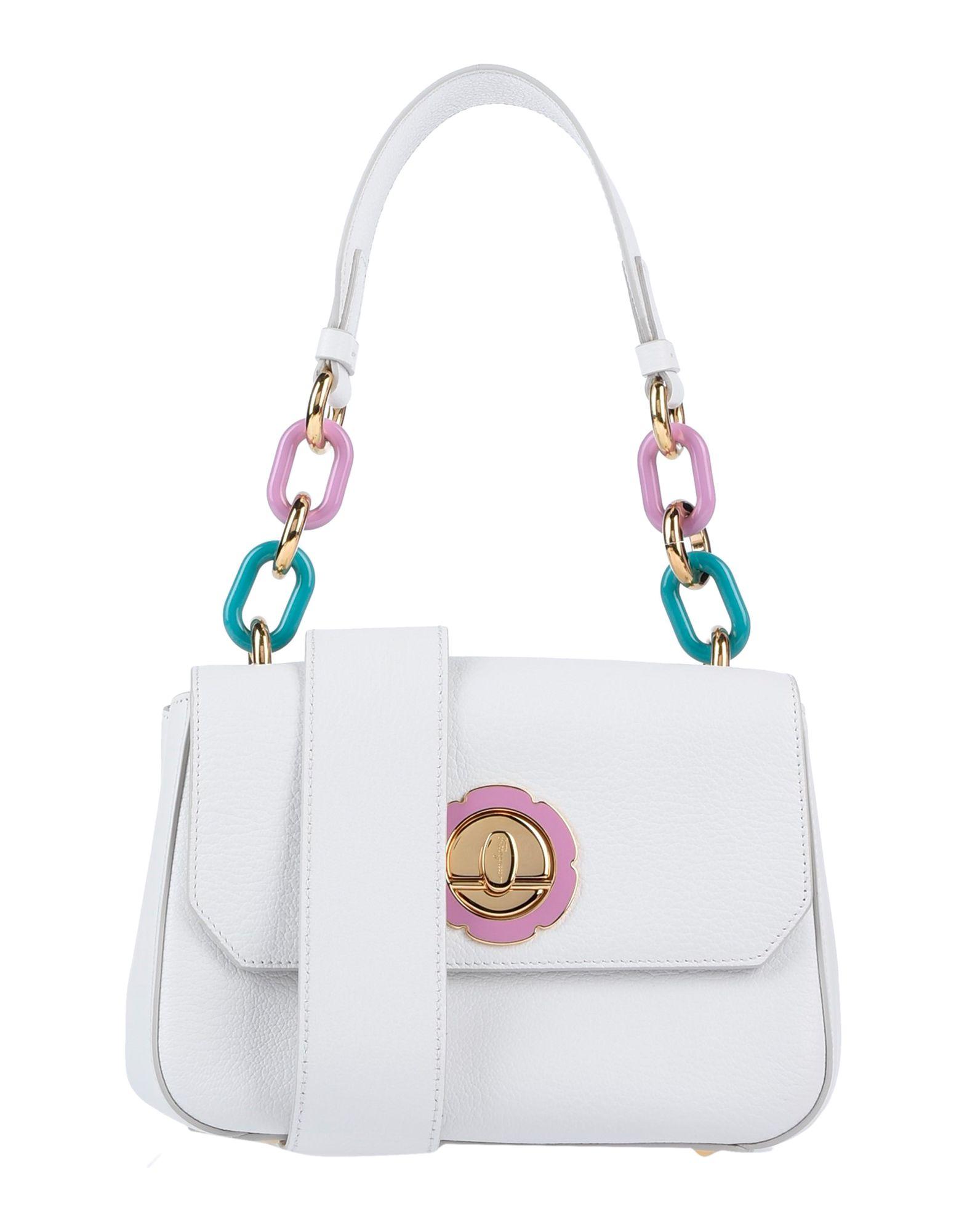 ferragamo white purse