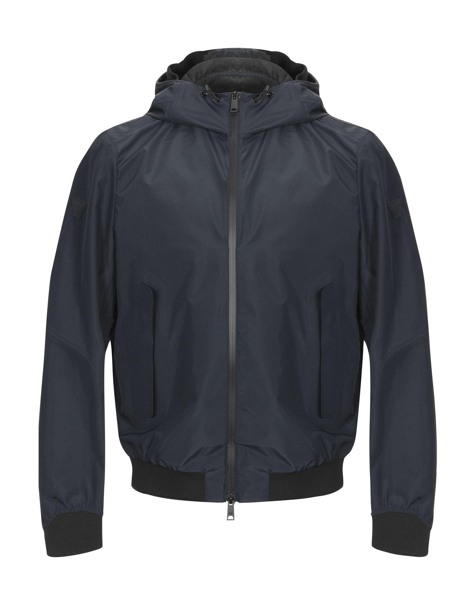 Emporio Armani Jacket in Blue for Men - Lyst