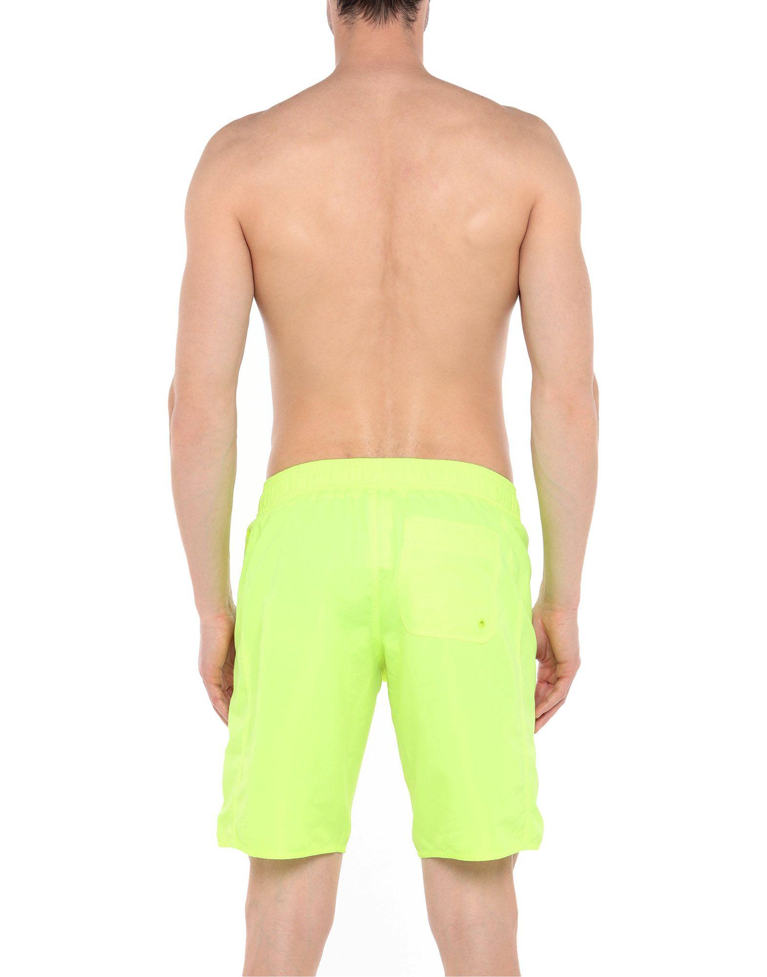 EA7 Swimming Trunks in Yellow for Men - Lyst