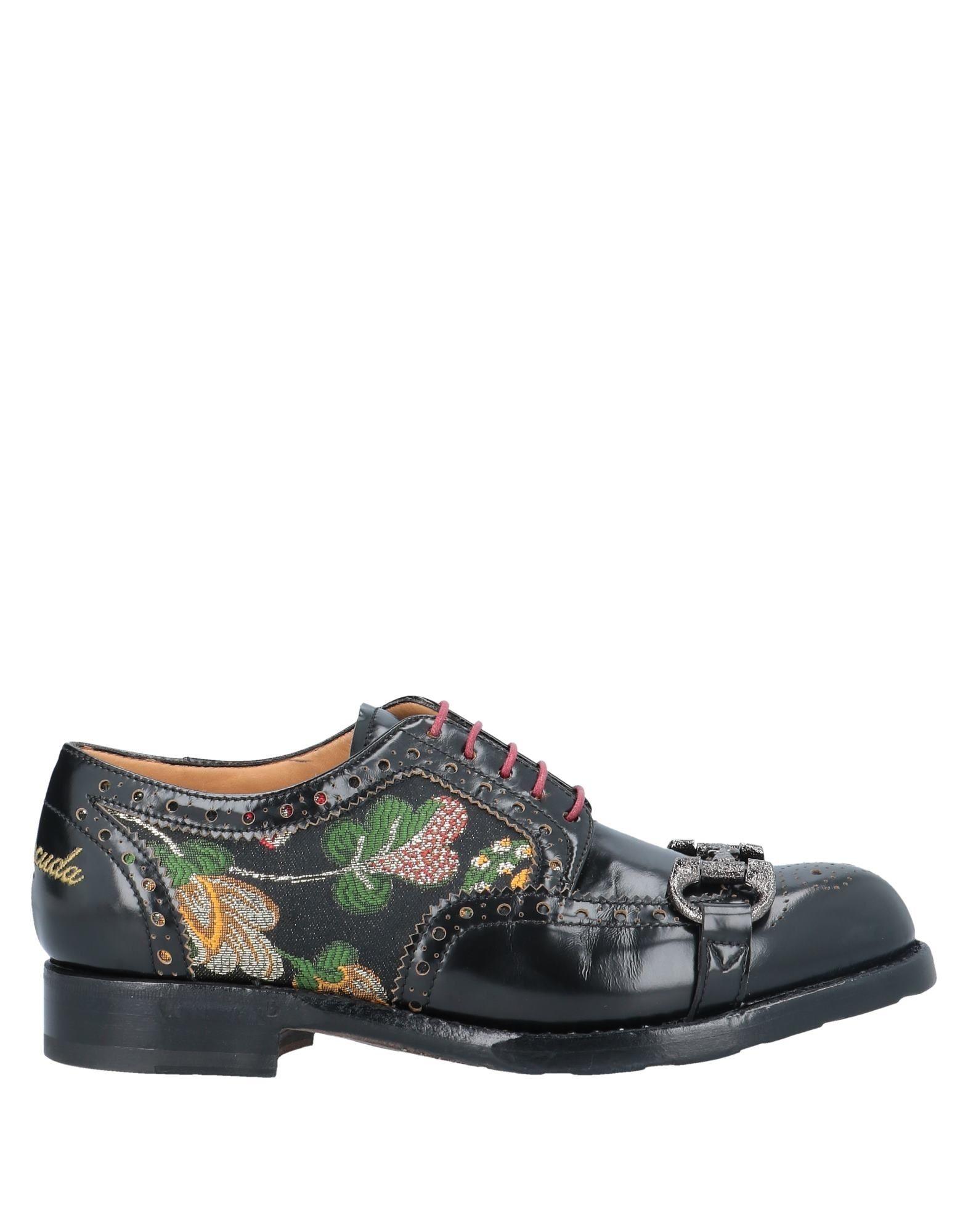 Barracuda Laceup Shoe in Black Lyst