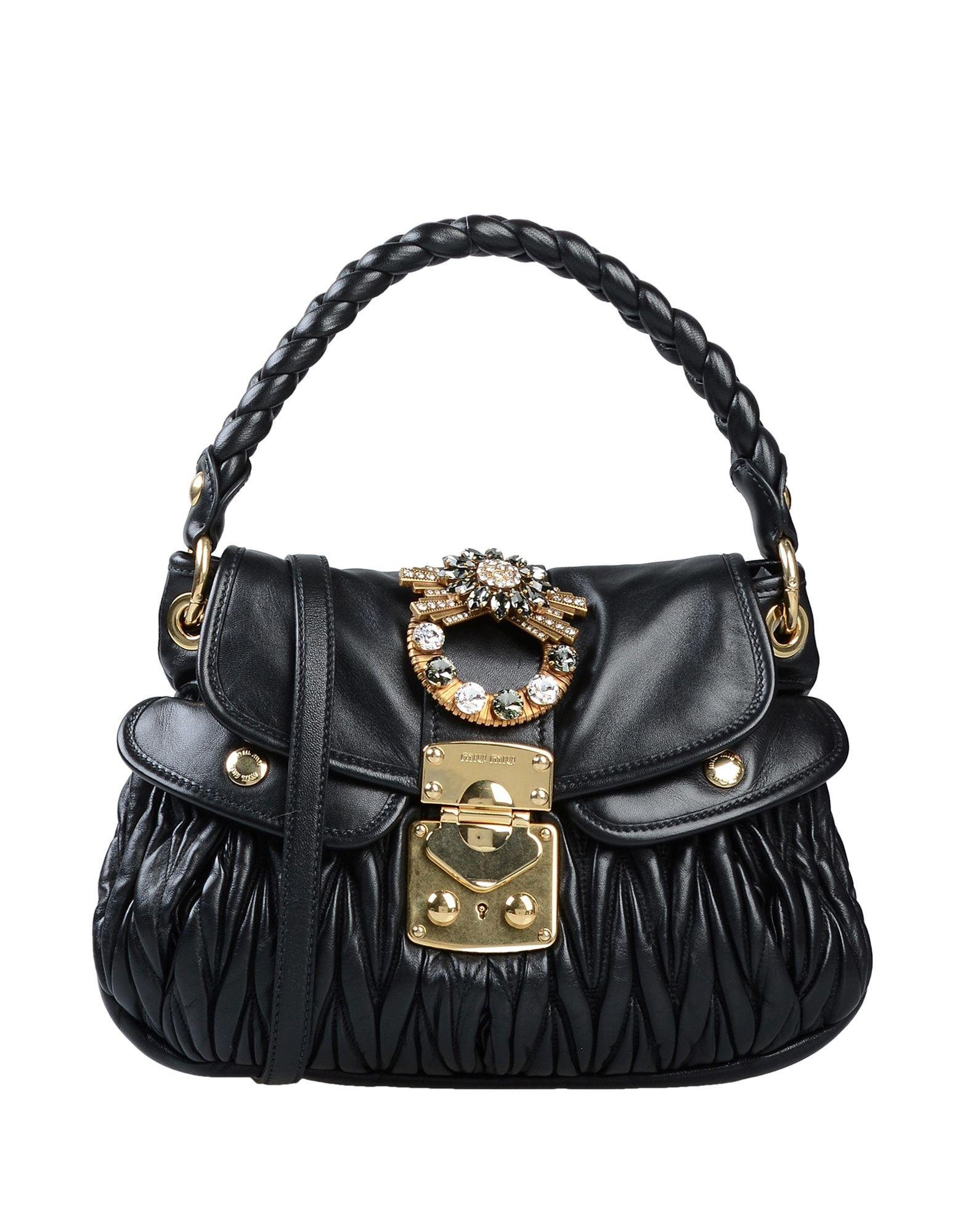 Miu Miu Handbag in Black - Lyst