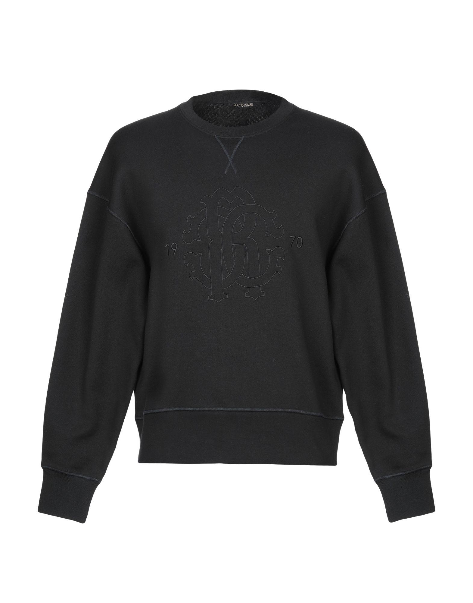 Roberto Cavalli Sweatshirt in Black for Men - Lyst