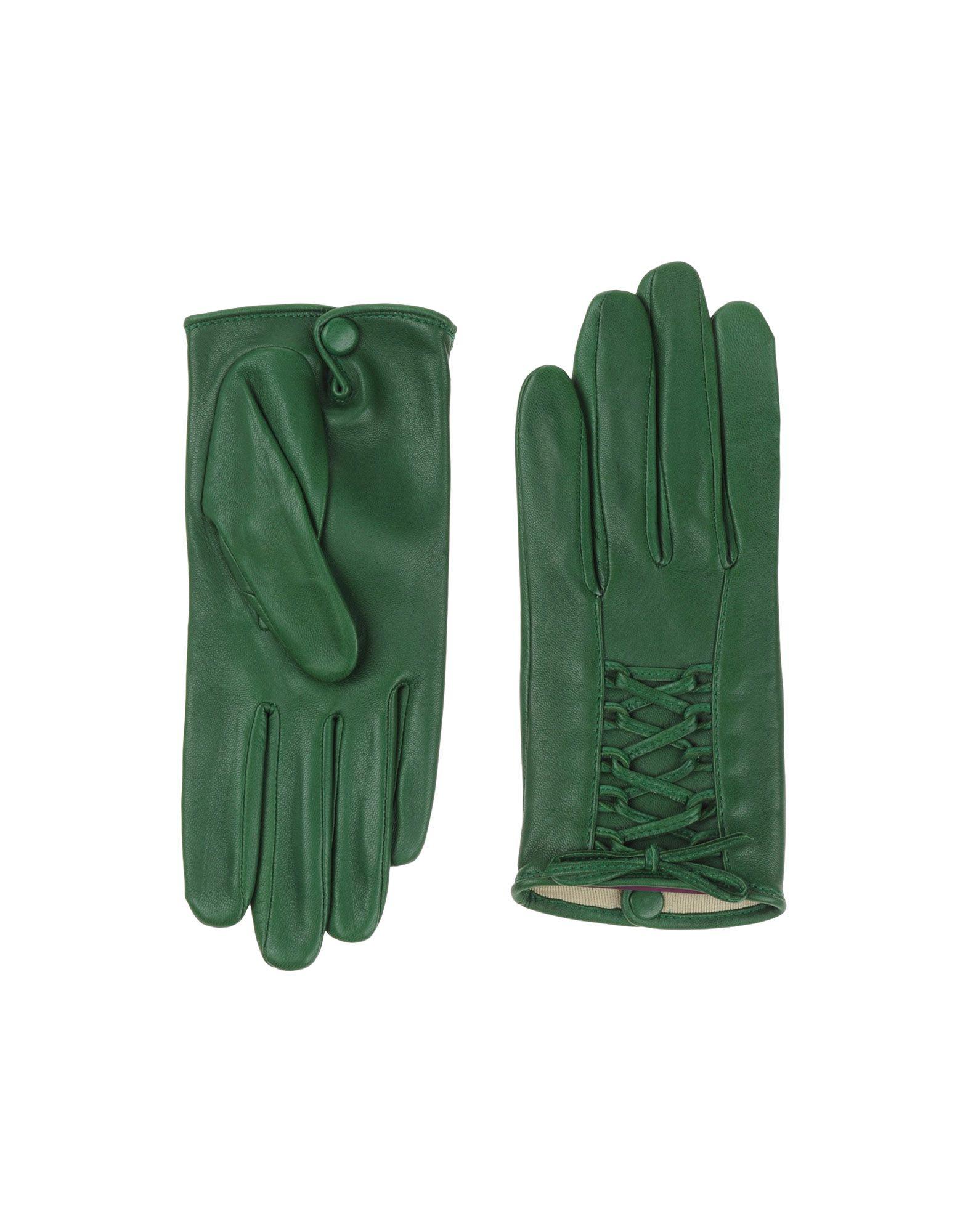 Lyst Agnelle Gloves in Green