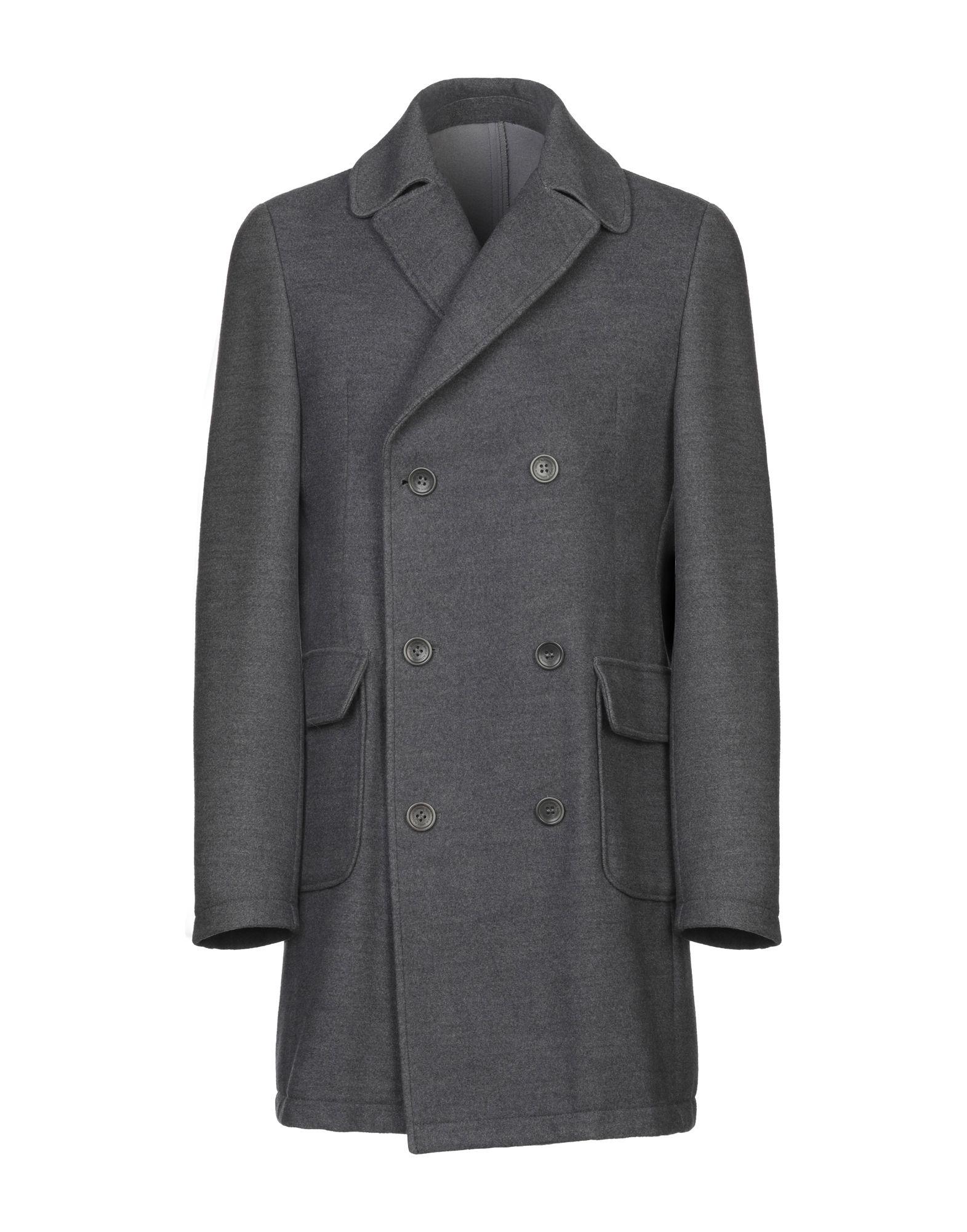 Grey Daniele Alessandrini Coat in Gray for Men - Lyst