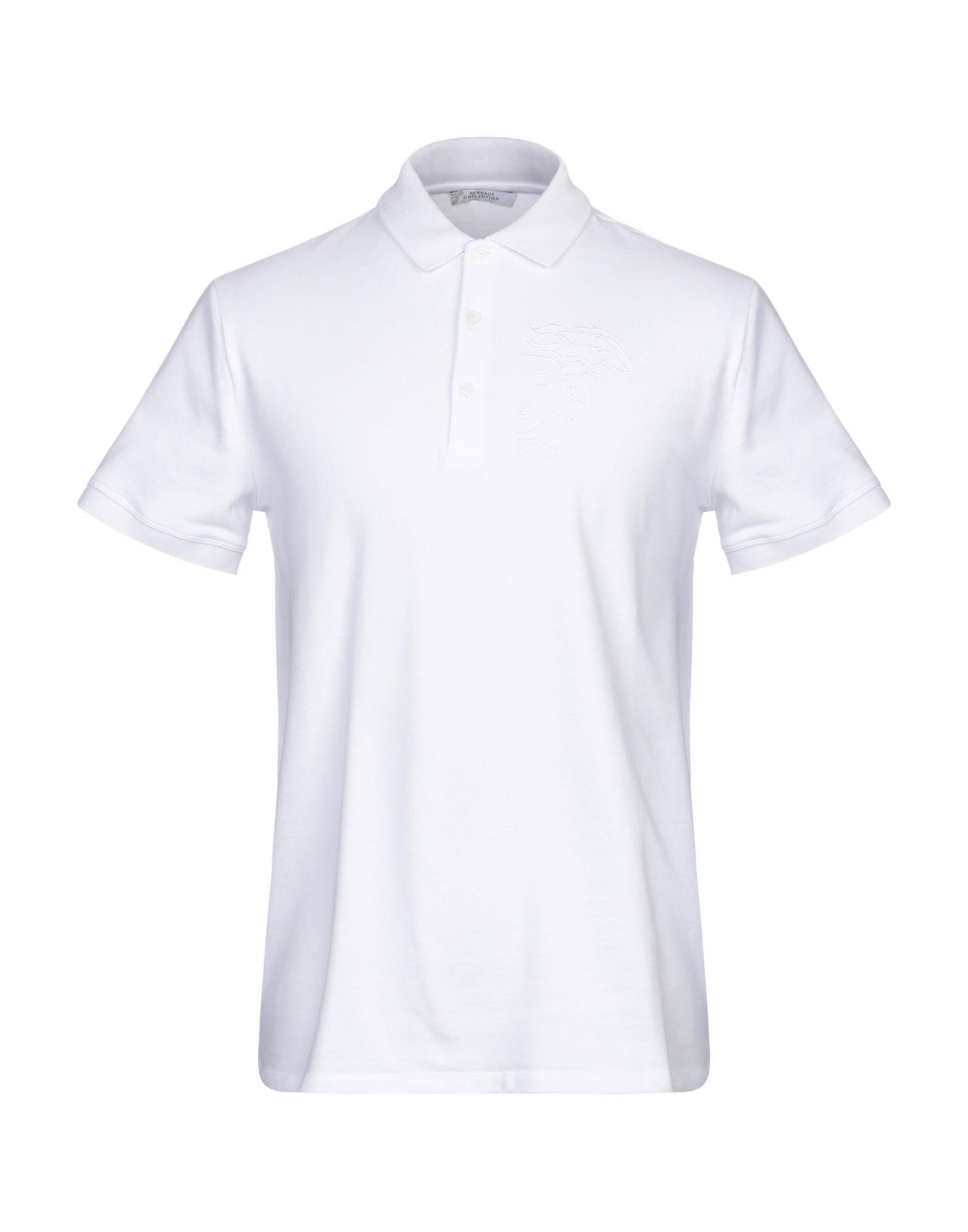 Versace Polo Shirt in White for Men - Lyst