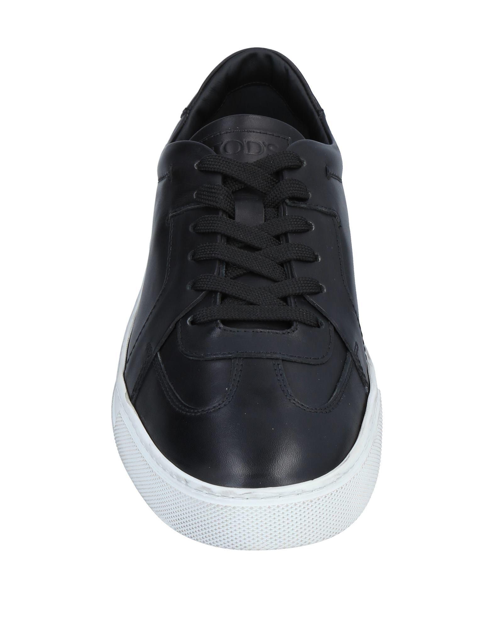 tod's sneakers in leather