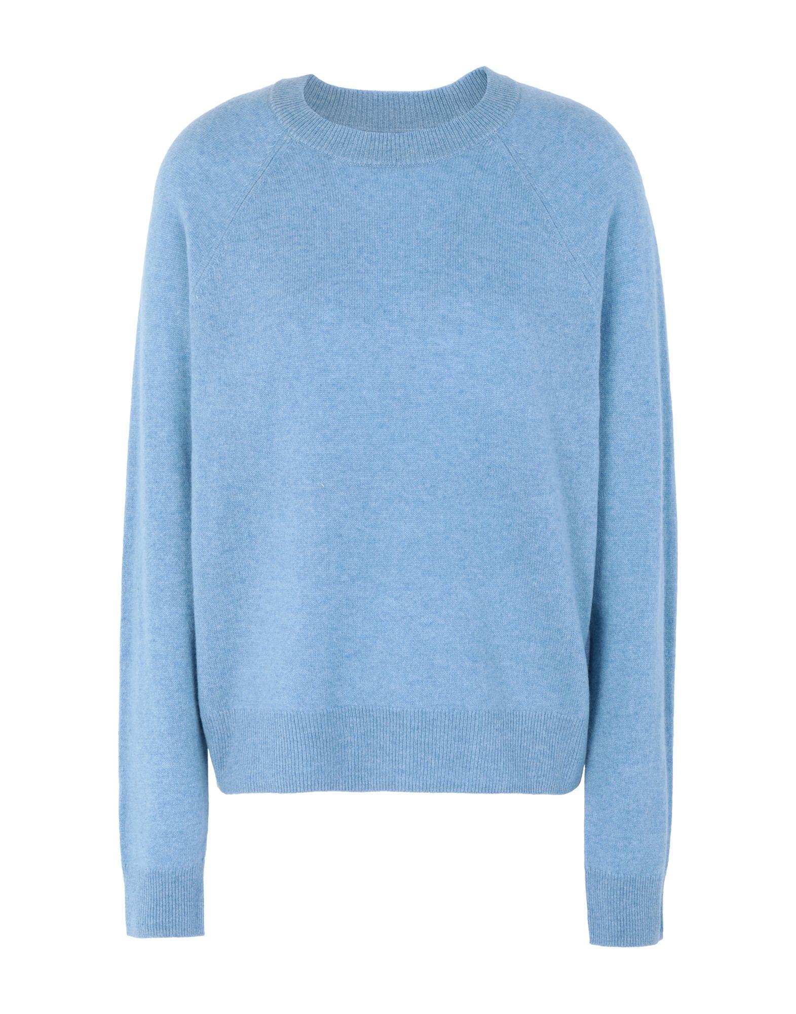 Samsøe & Samsøe Cashmere Sweater in Sky Blue (Blue) - Lyst