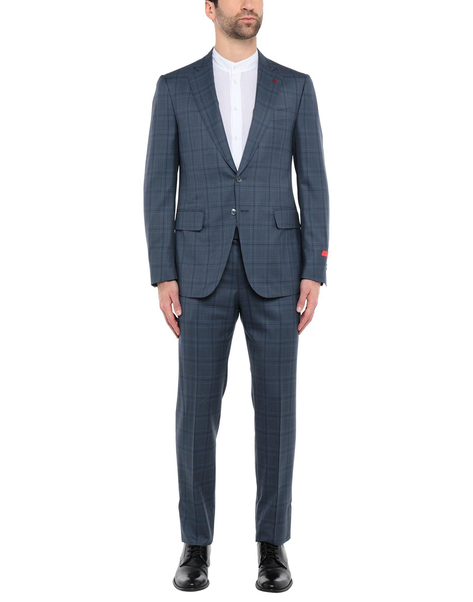 Isaia Suit in Gray for Men - Lyst