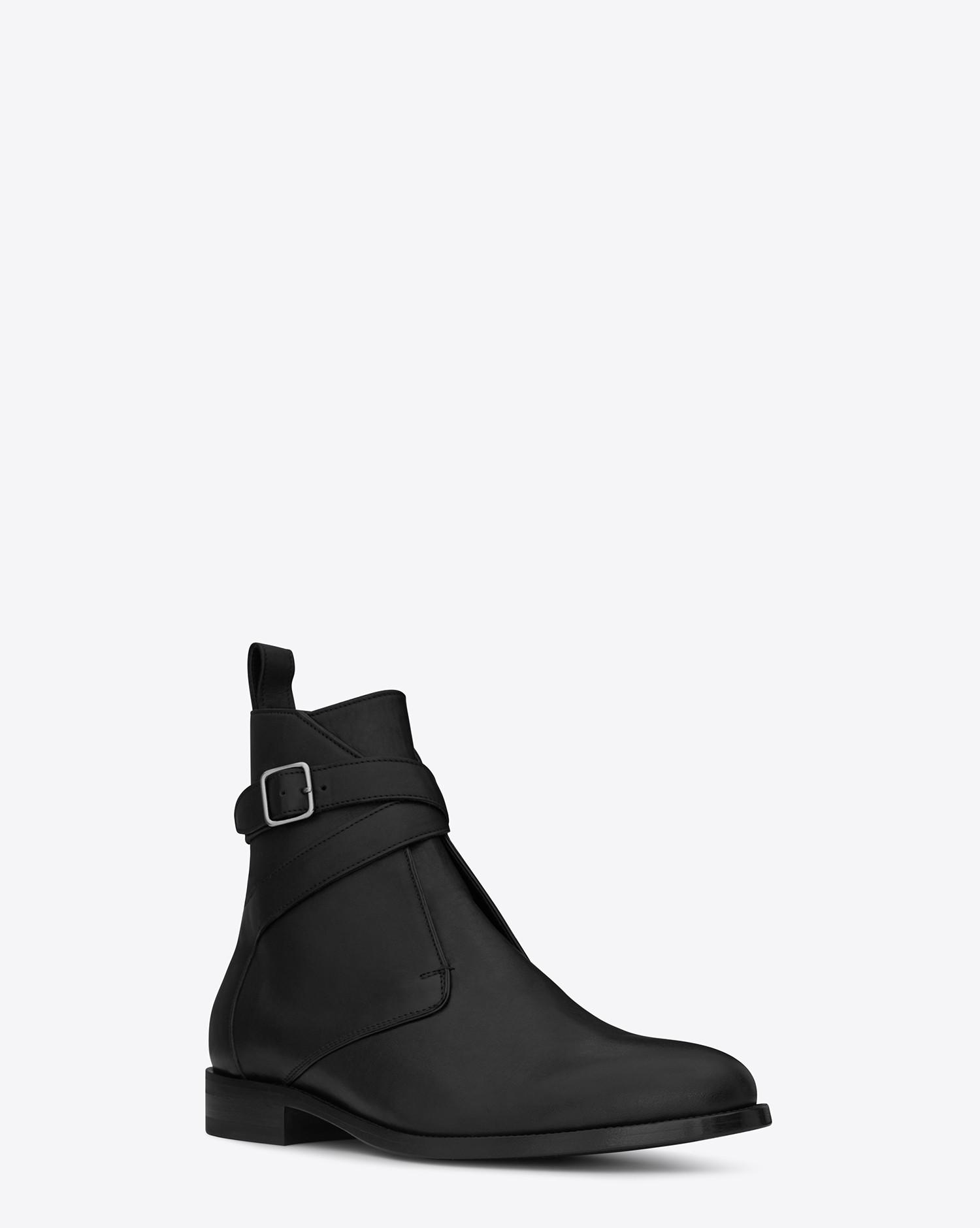 saint laurent jodhpur boots