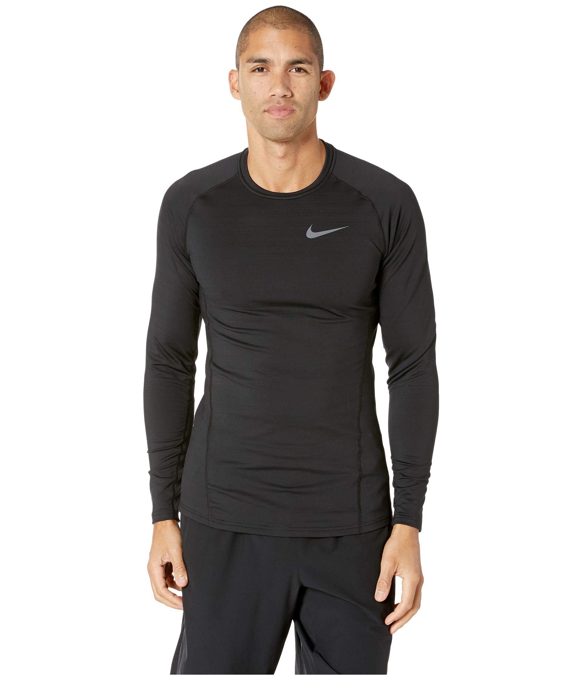 Nike Pro Thermal Top Long Sleeve in Black for Men - Save 22% - Lyst