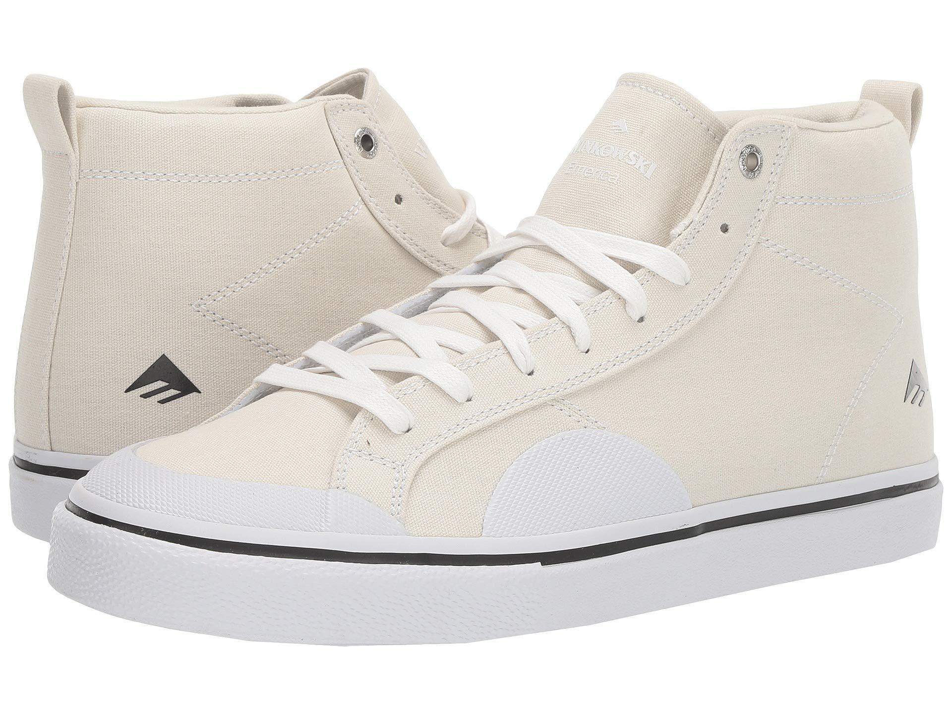 Emerica Suede Omen Hi in White for Men - Lyst