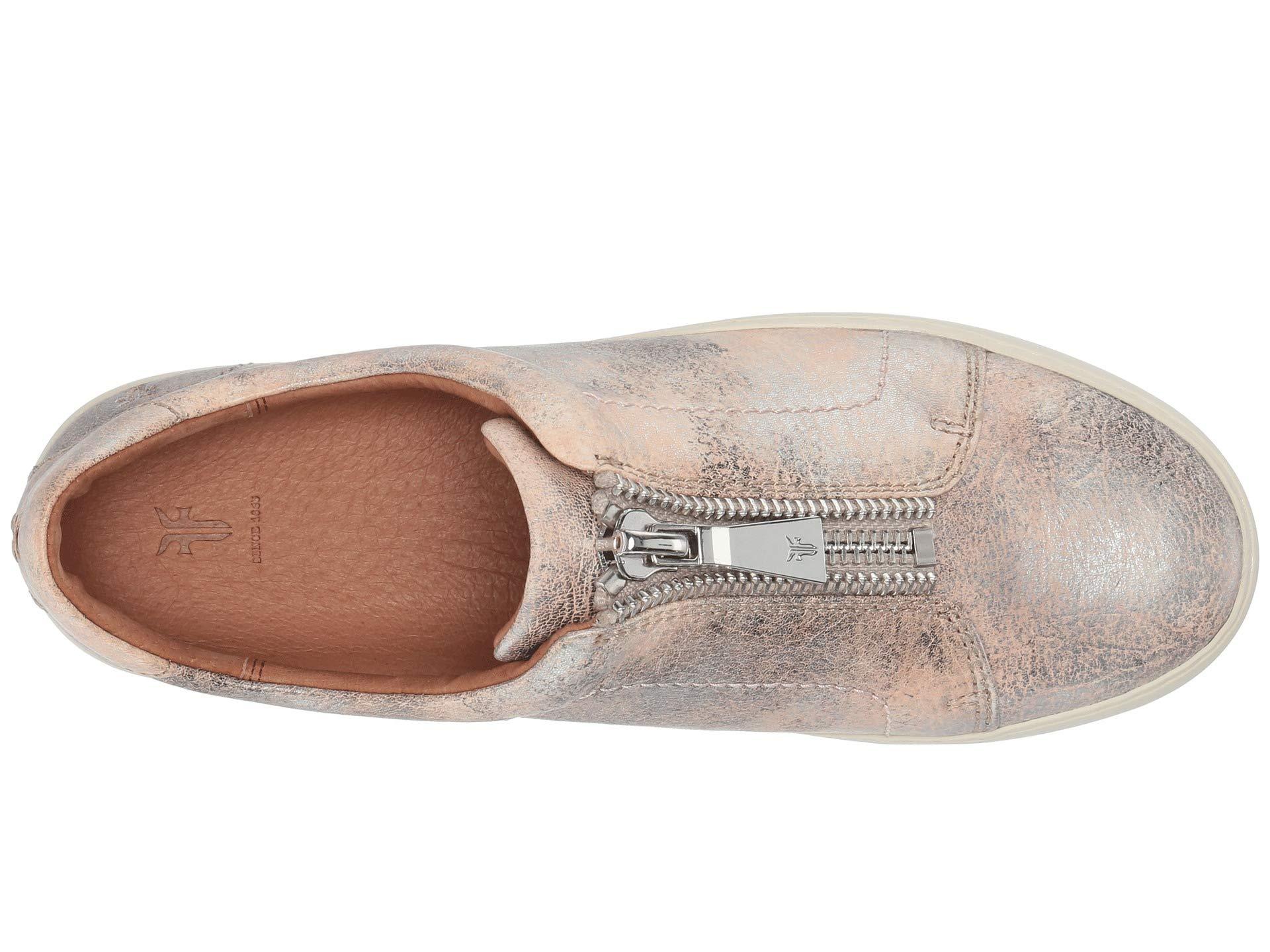frye lena low zip