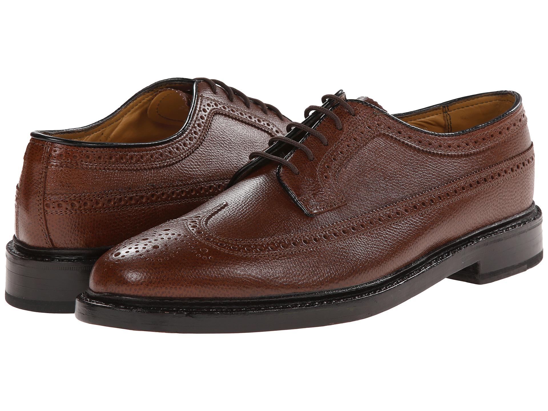 florsheim brown wingtip oxfords