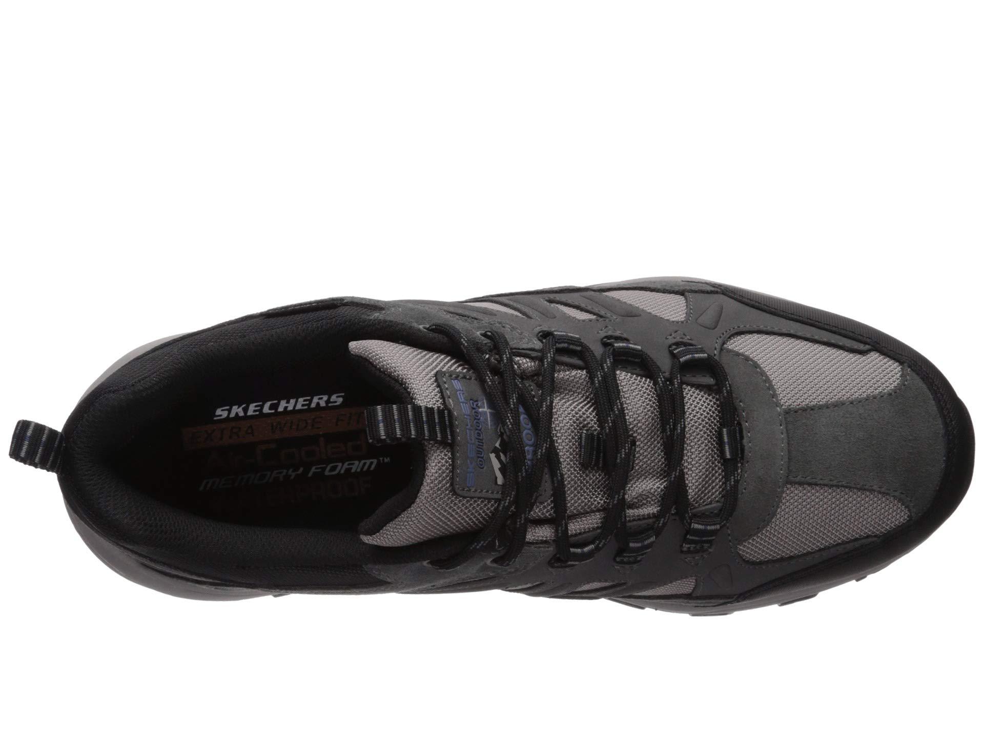 Skechers Leather Relaxed Fit Selmen - Enago in Gray for Men - Lyst
