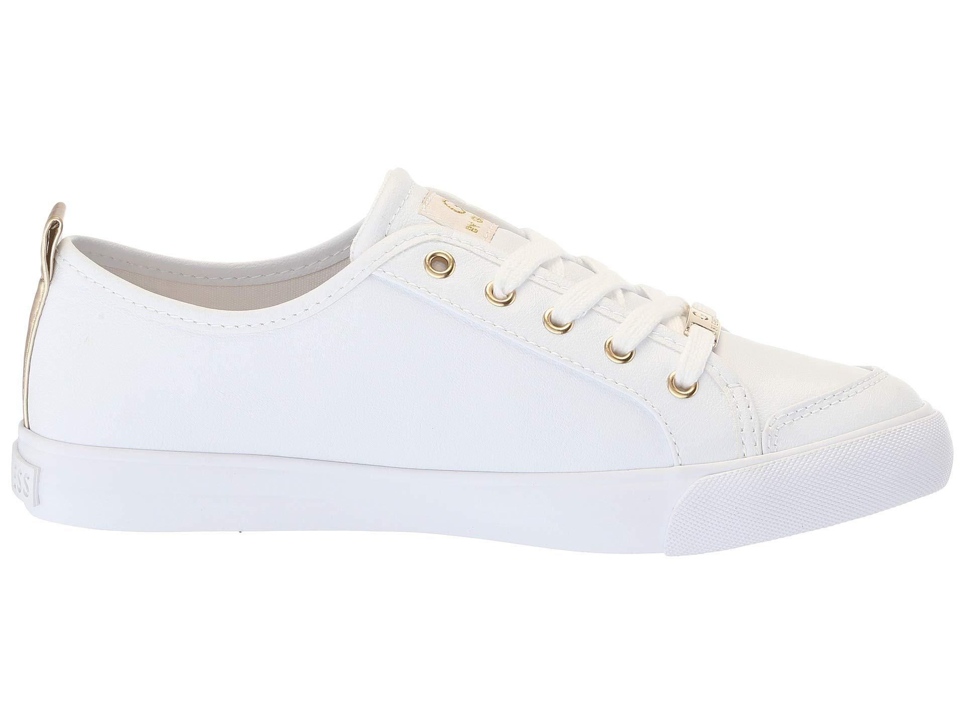 G by Guess Banx2 (white/gold/gold) Women's Shoes - Lyst