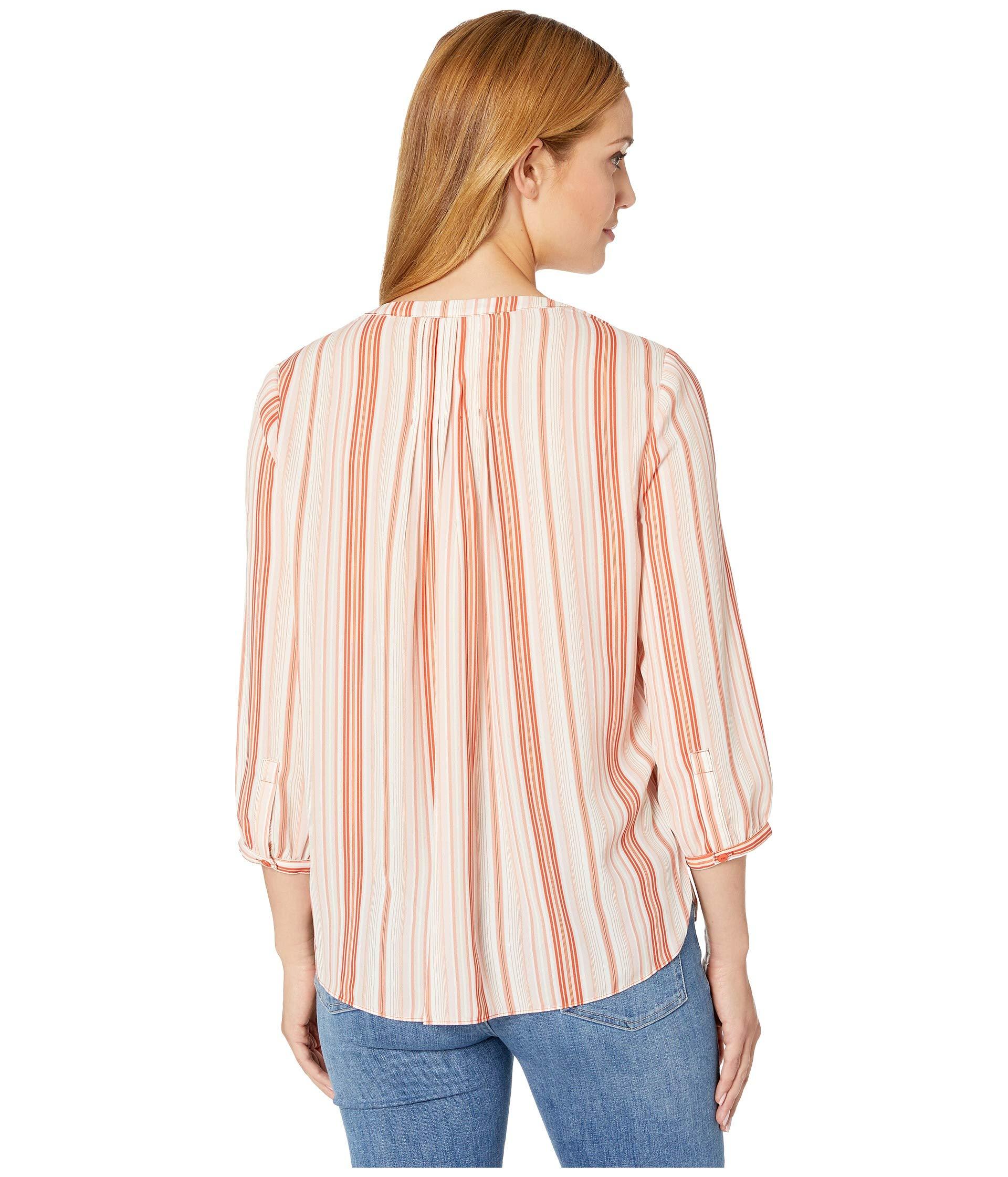 nydj pleated blouse