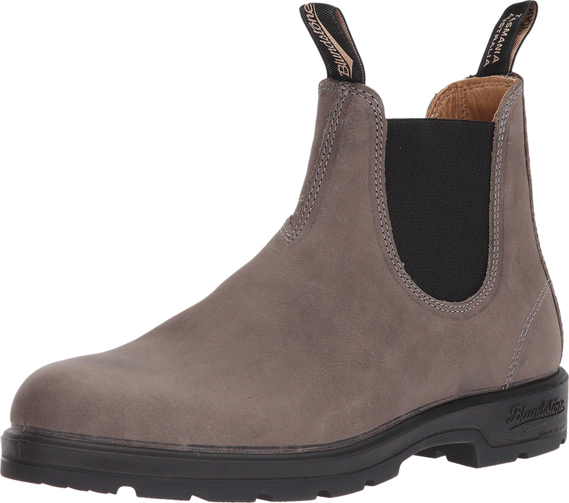 grey suede blundstones