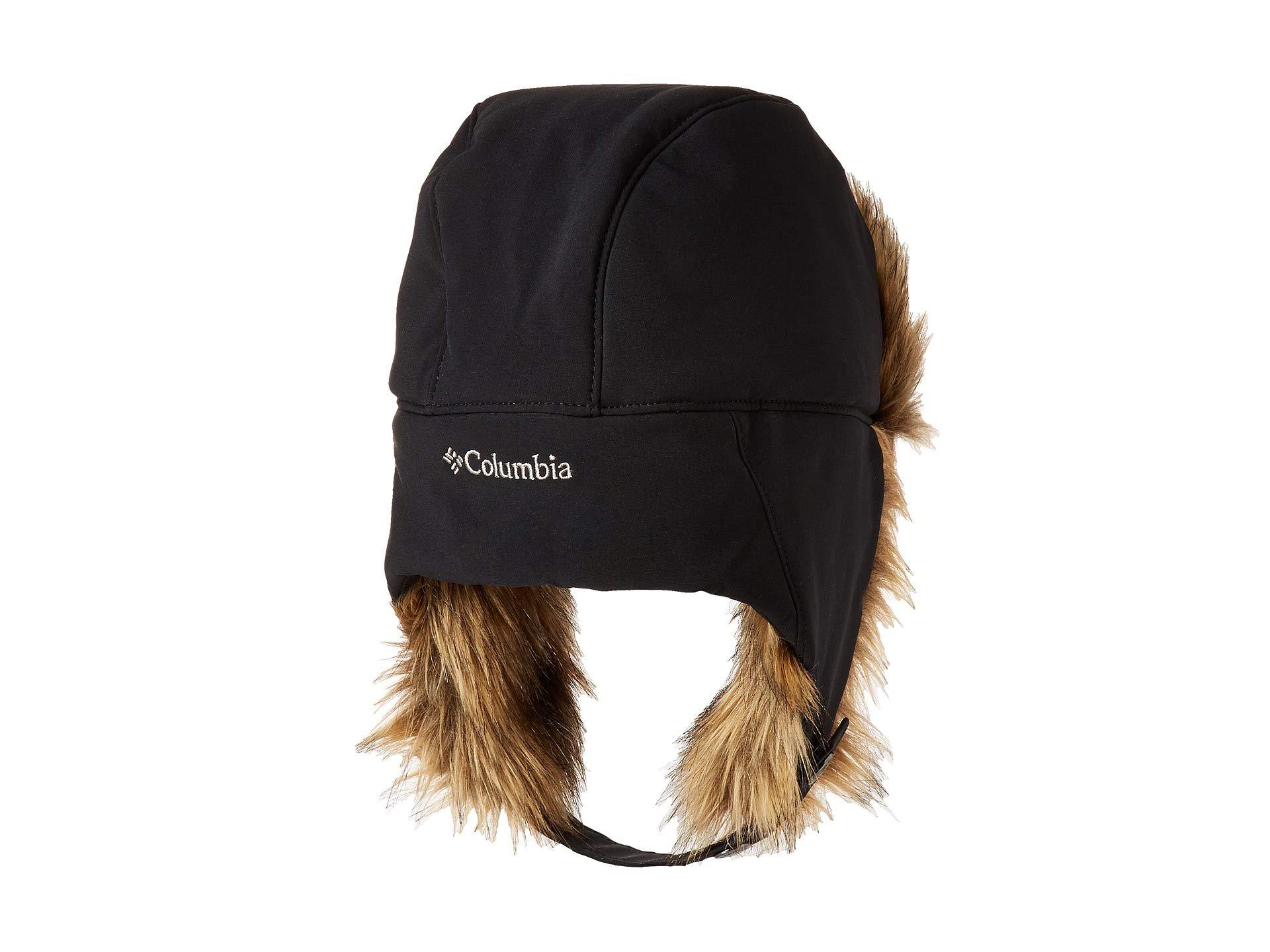 Columbia Winter Challengertm Trapper (black/brown) Caps for Men Lyst