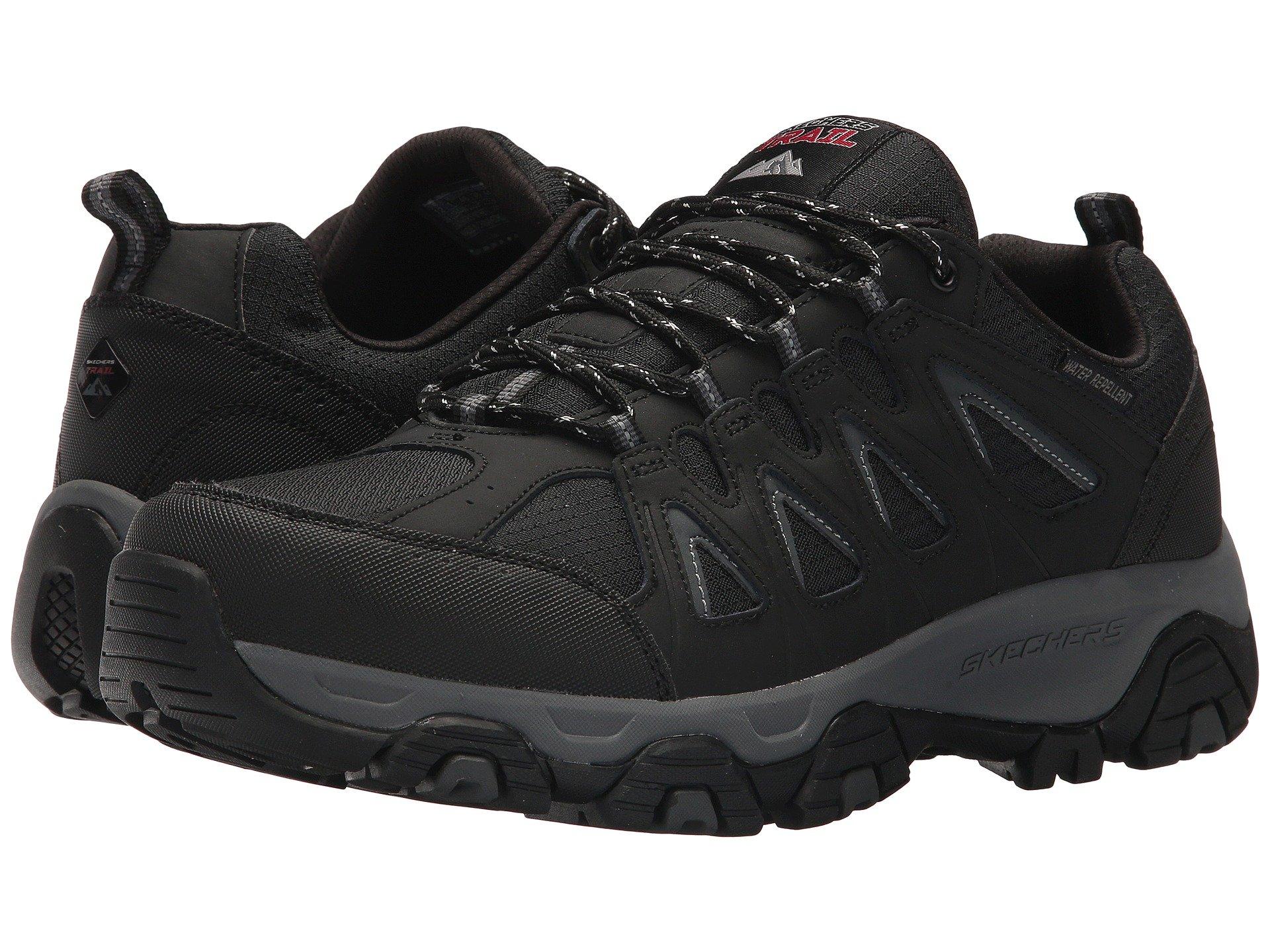 Skechers Leather Terrabite in Black for Men - Lyst