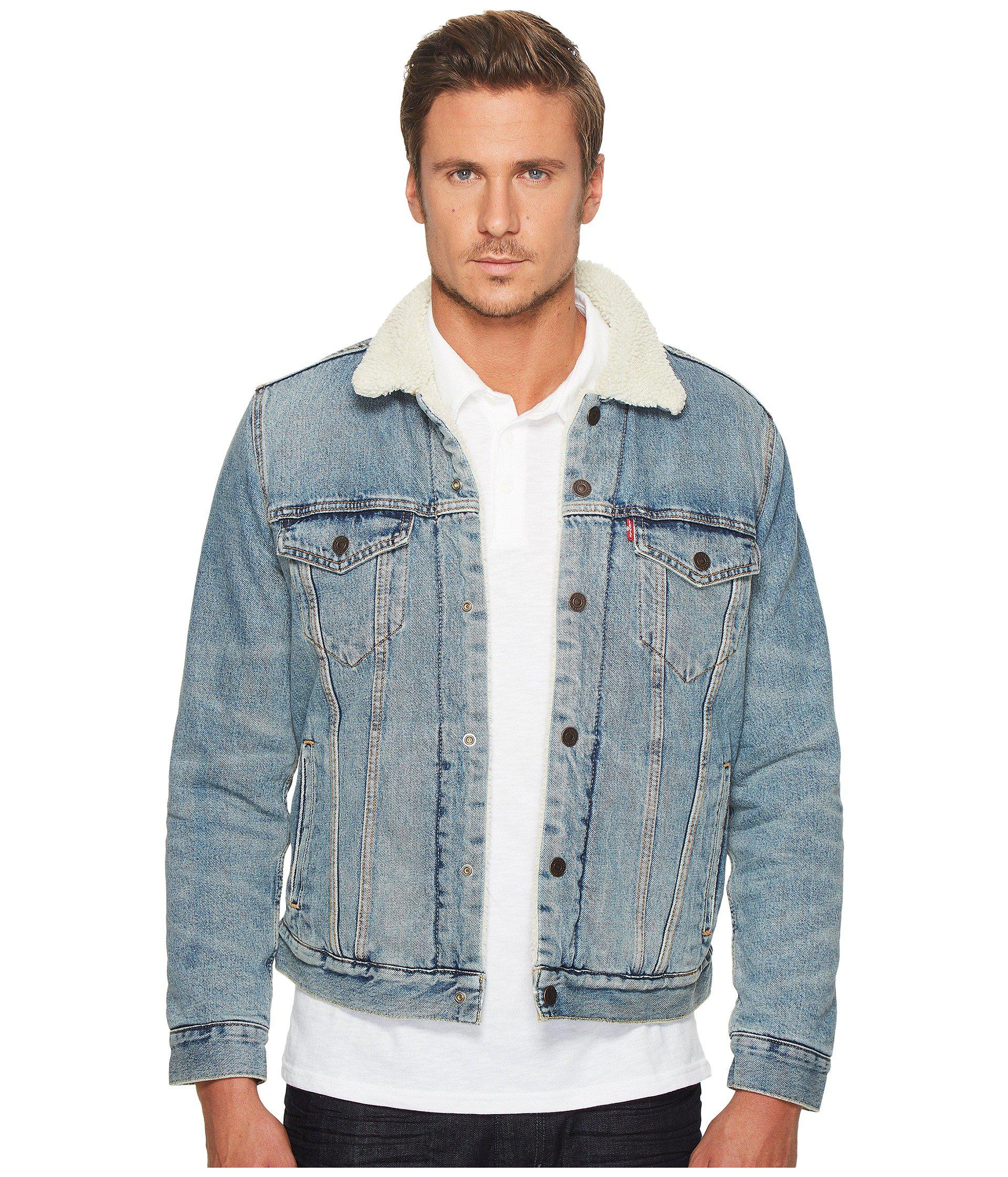 levis sherpa jacket go set