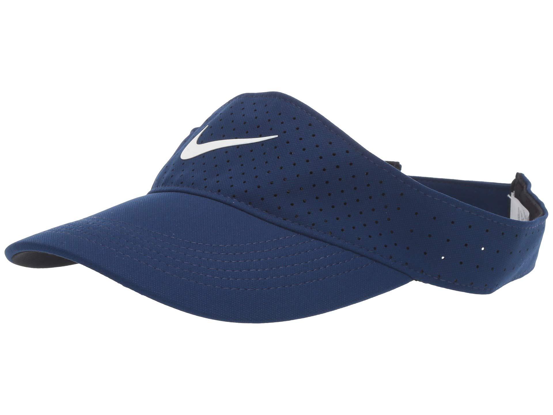 nike visor blue