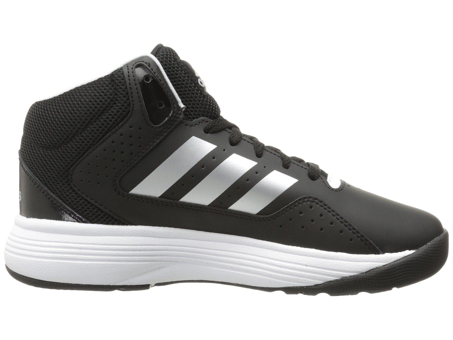 adidas Cloudfoam Ilation Mid (core Black/matte Silver/white) Men's Basketball Shoes in Black for 