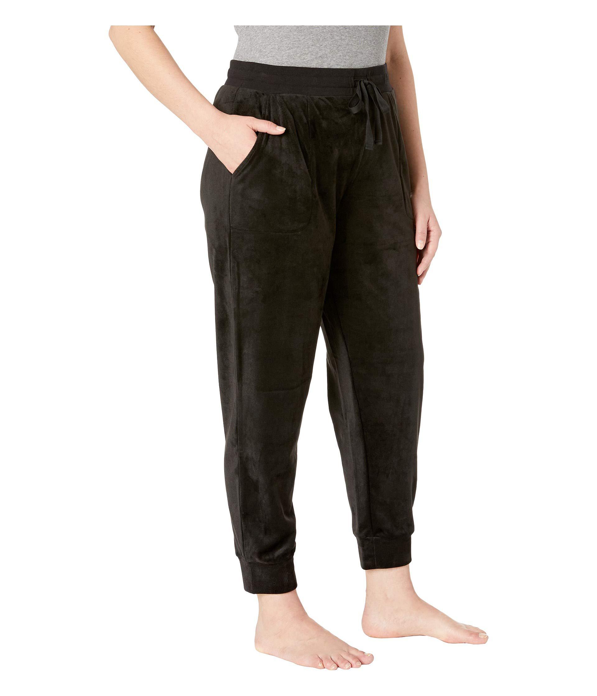 Lyst - Donna Karan Plus Size Jogger Pants (black) Women's Pajama in Black