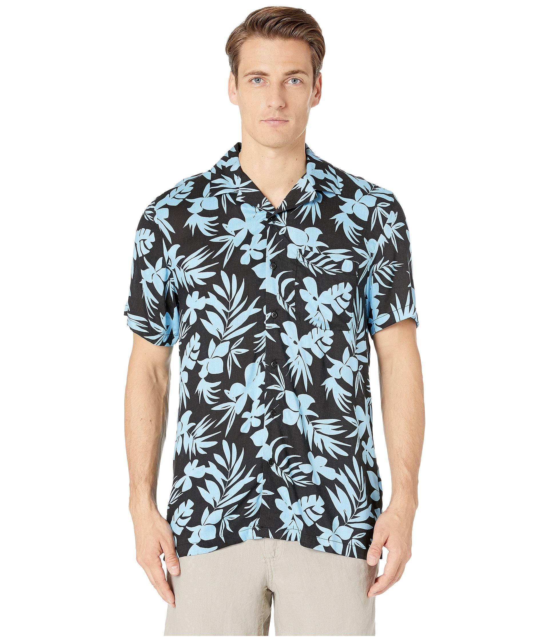 Onia Synthetic Vacation Shirt in Black for Men - Lyst