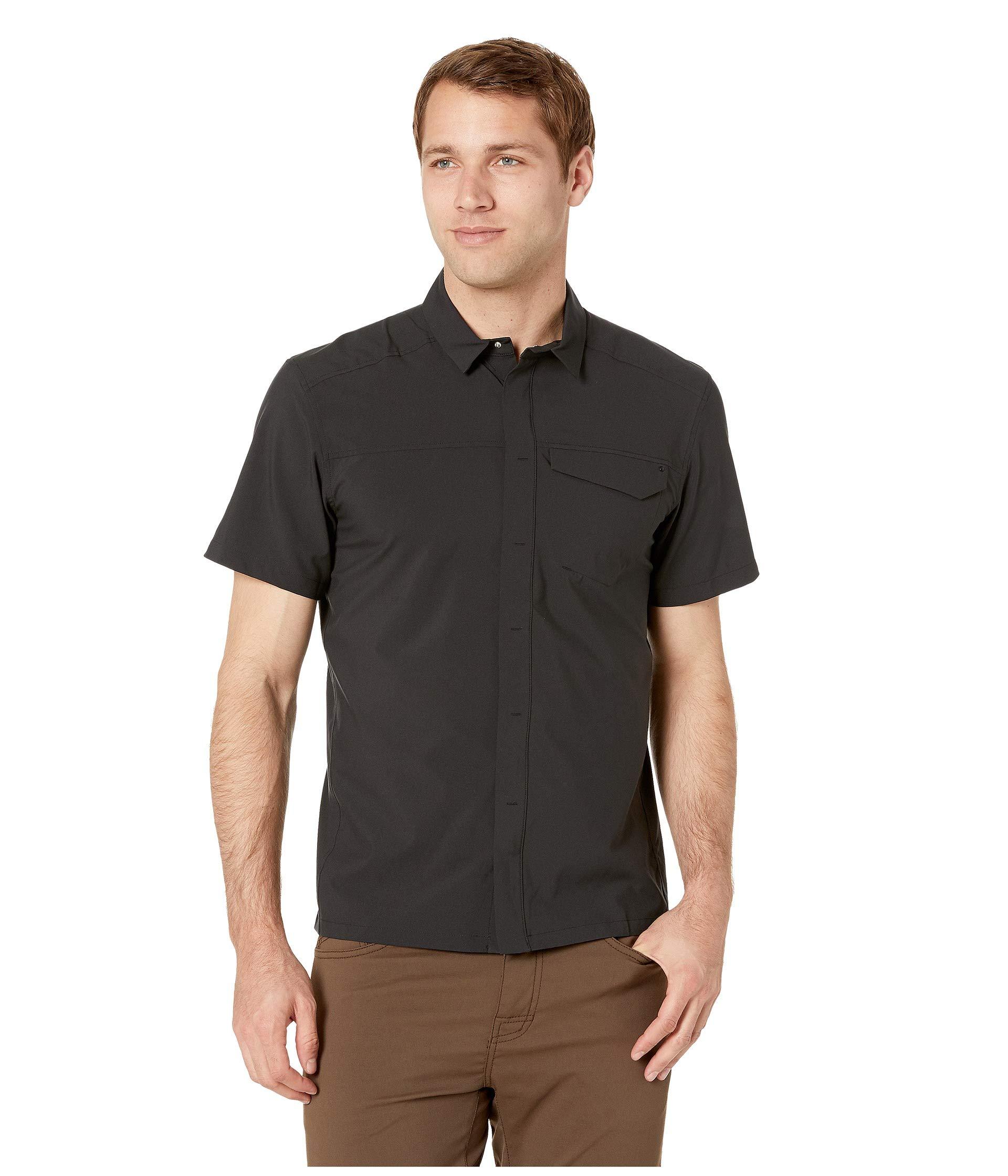 Arc'teryx Synthetic Skyline Short Sleeve Shirt in Black for Men - Lyst