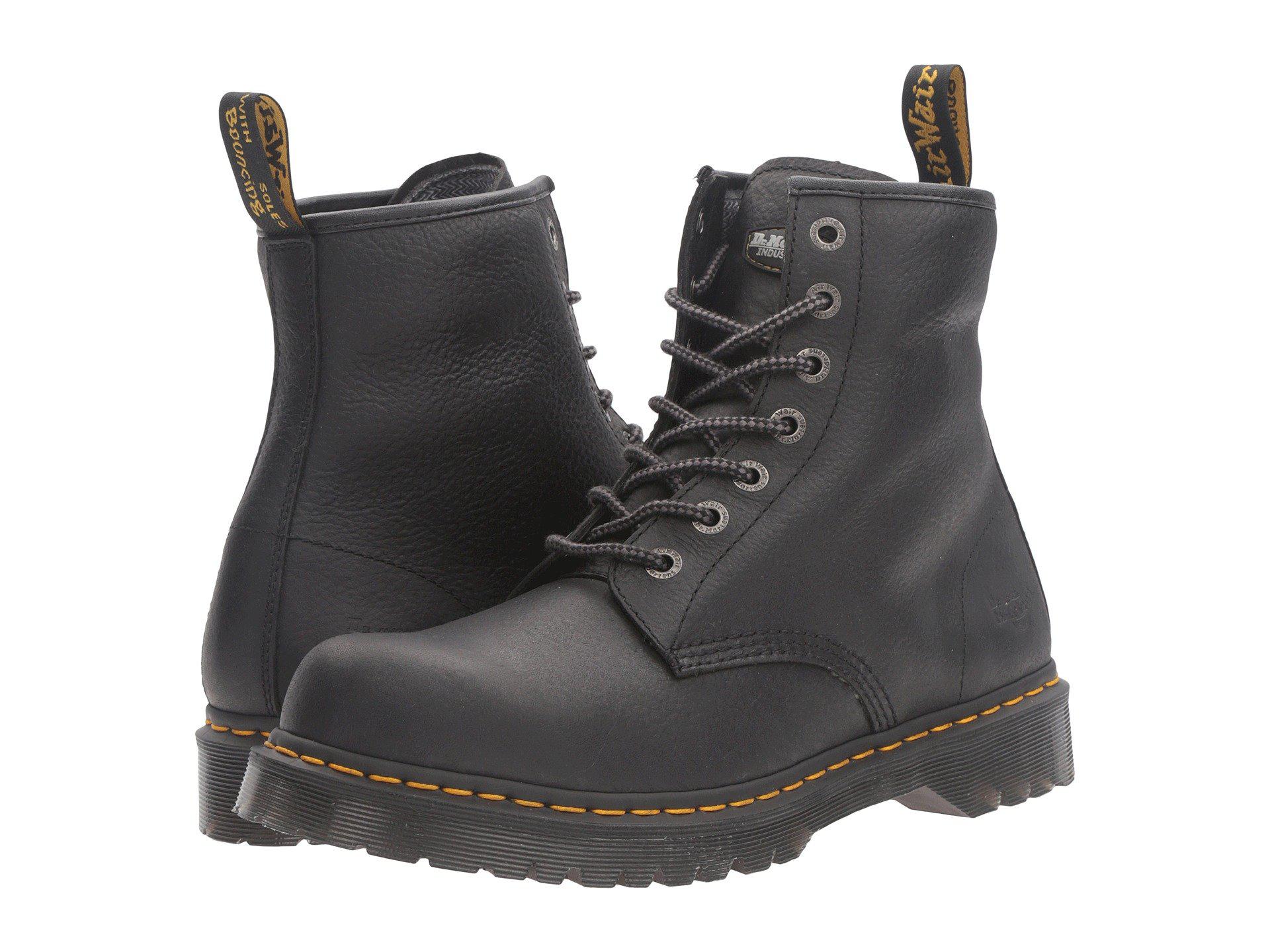 dr martens industrial work boots