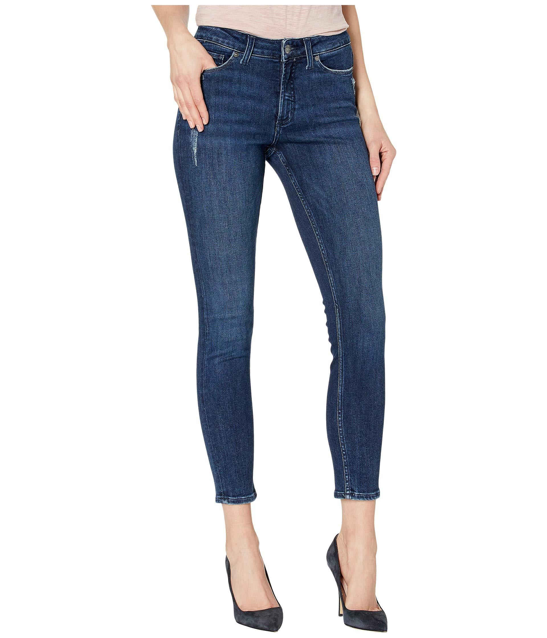 Silver Jeans Co. Denim Most Wanted Mid-rise Skinny Jeans In Indigo ...