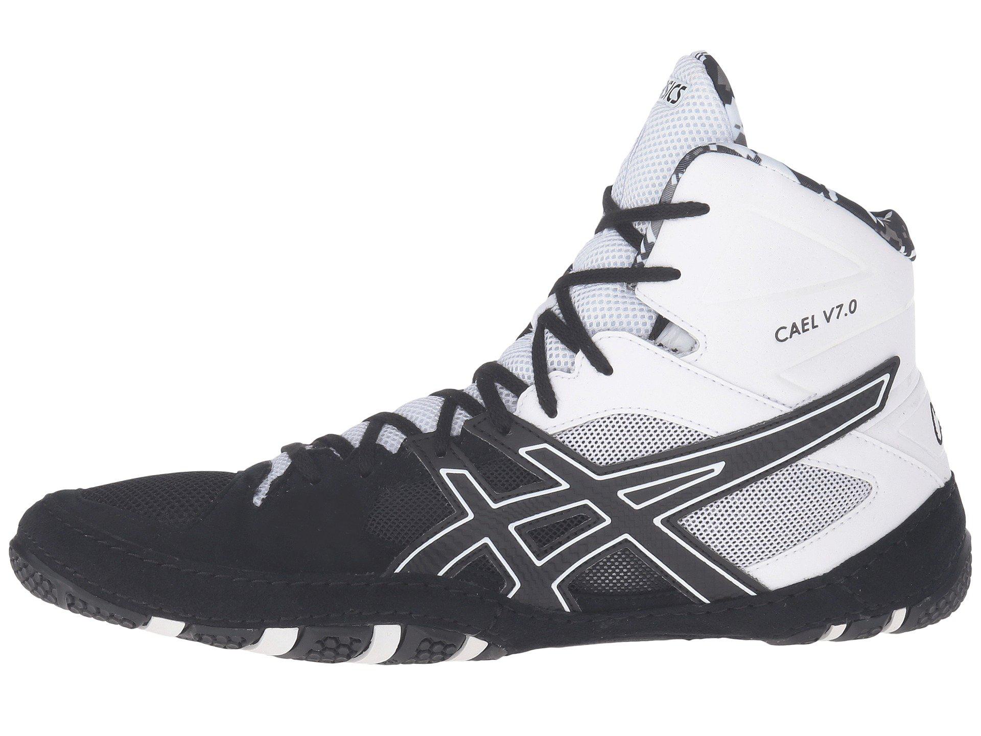 Lyst Asics Cael(r) V7.0 (black/onyx/white) Men�s Lyst Asics Cael(r) V7.0 (black/onyx/white) Men�s