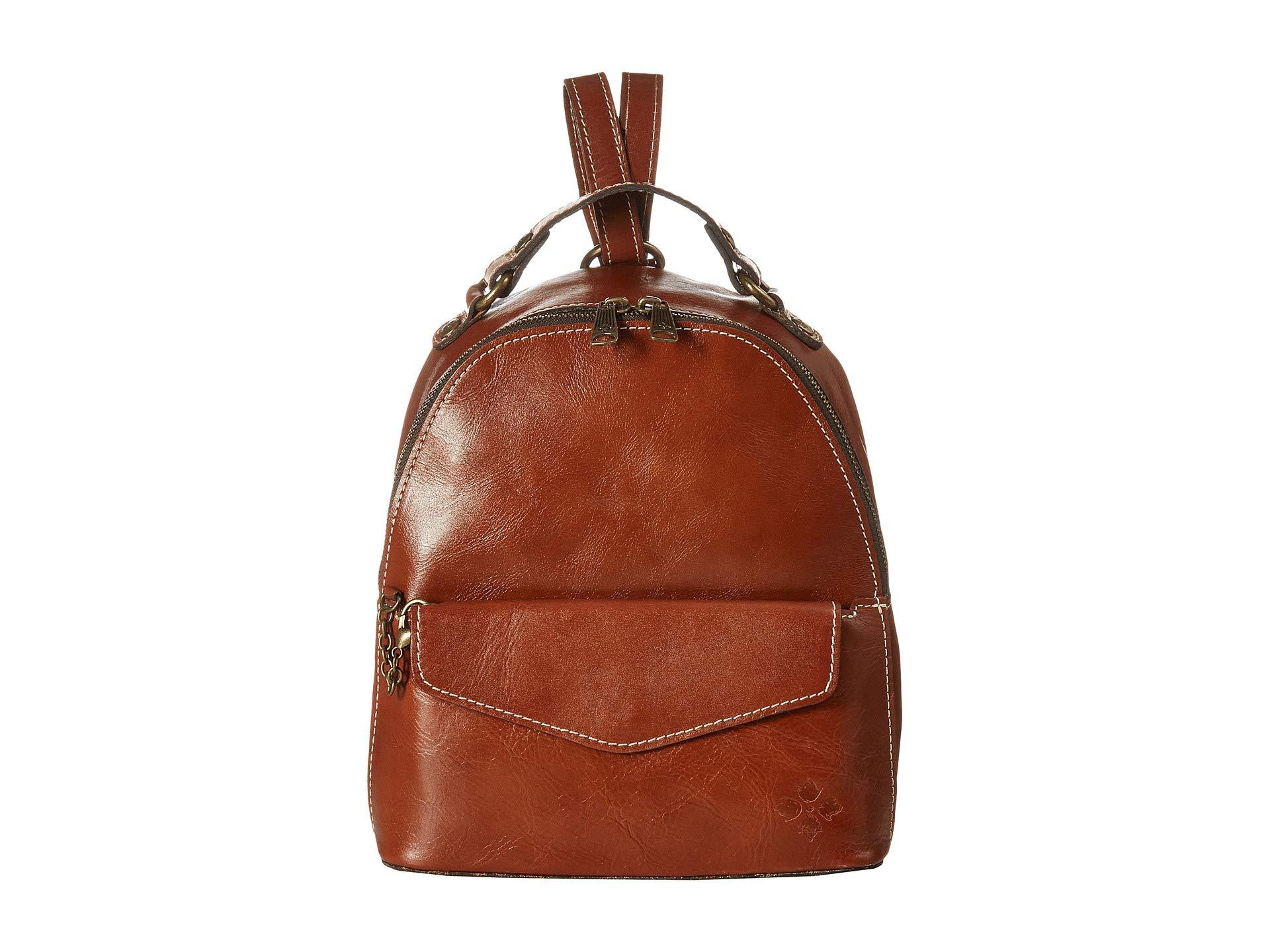 Lyst - Patricia Nash Heritage Montioni Convertible Backpack (tan ...