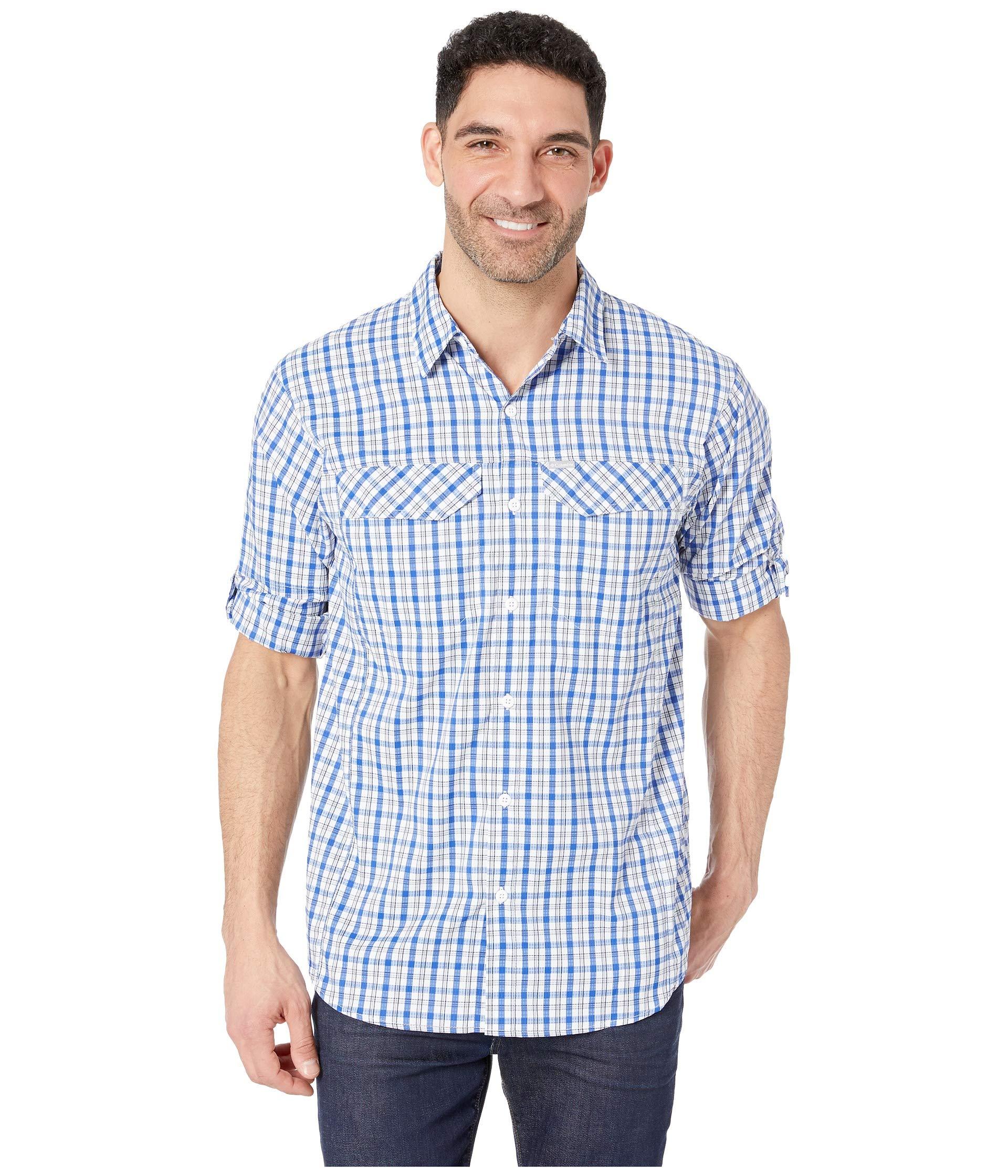 columbia blue long sleeve shirt